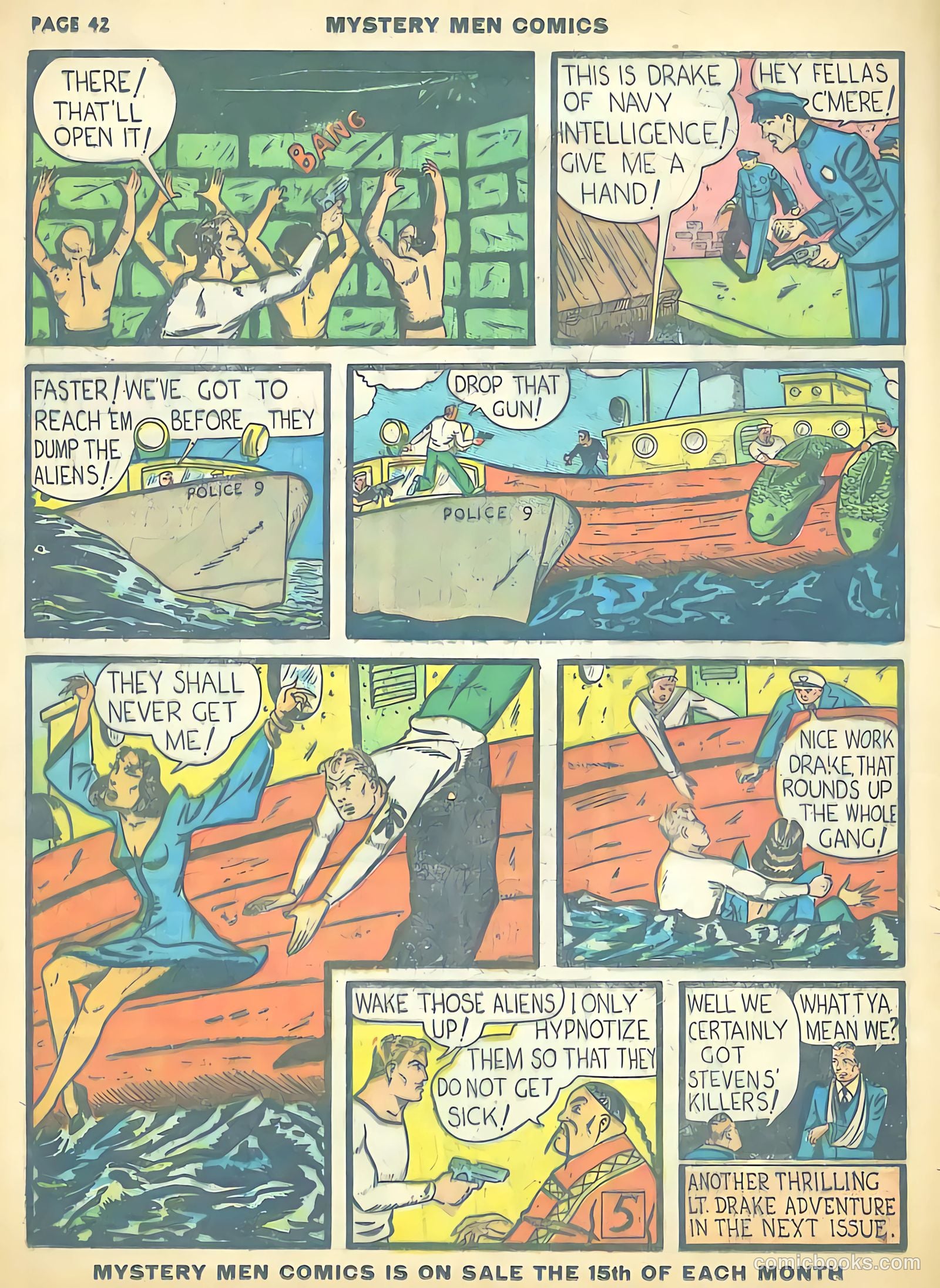Mystery Men Comics #12 (1940) — page 44 of 68