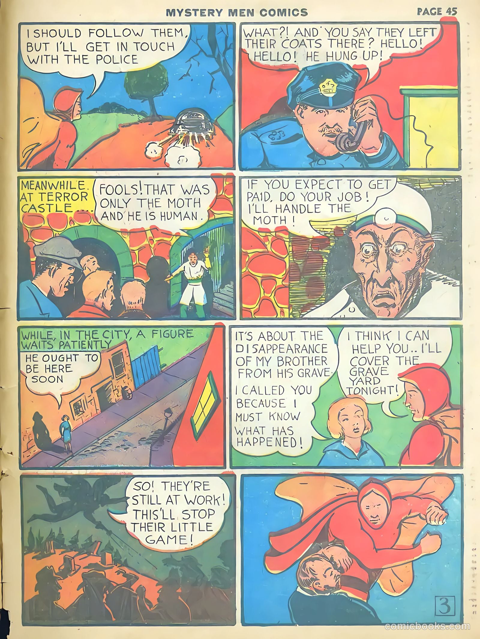 Mystery Men Comics #12 (1940) — page 47 of 68