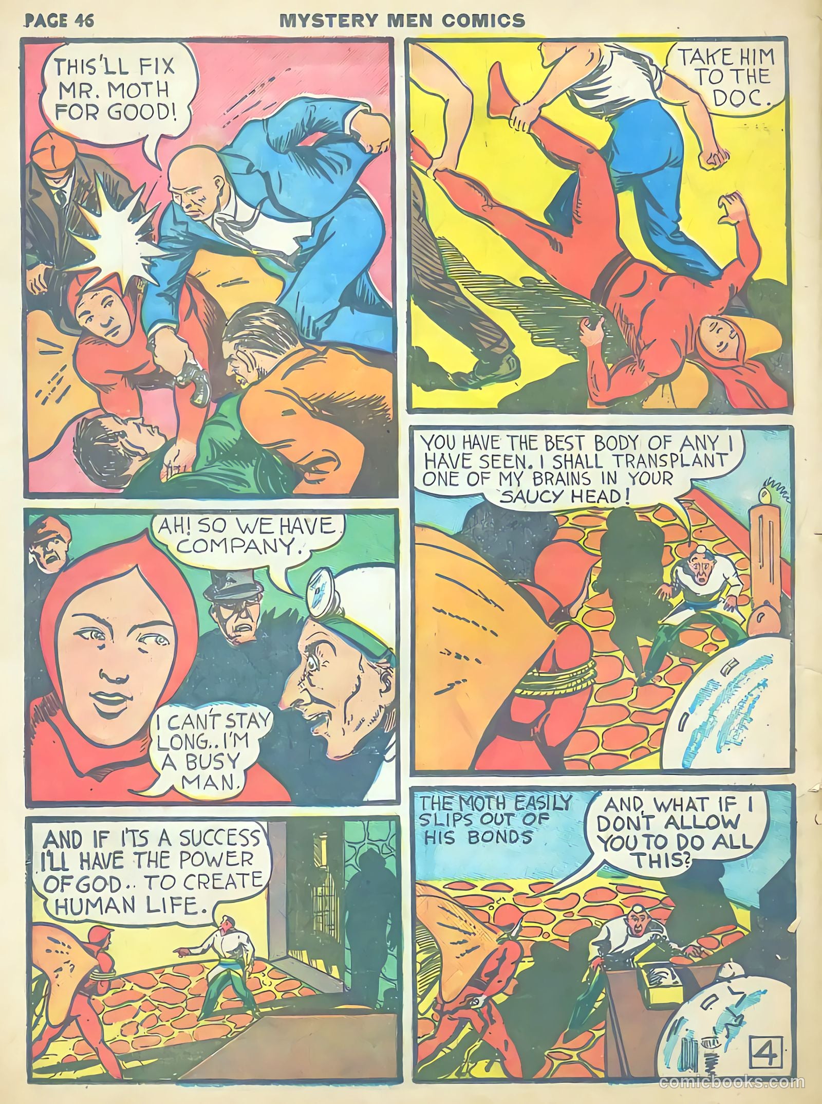 Mystery Men Comics #12 (1940) — page 48 of 68