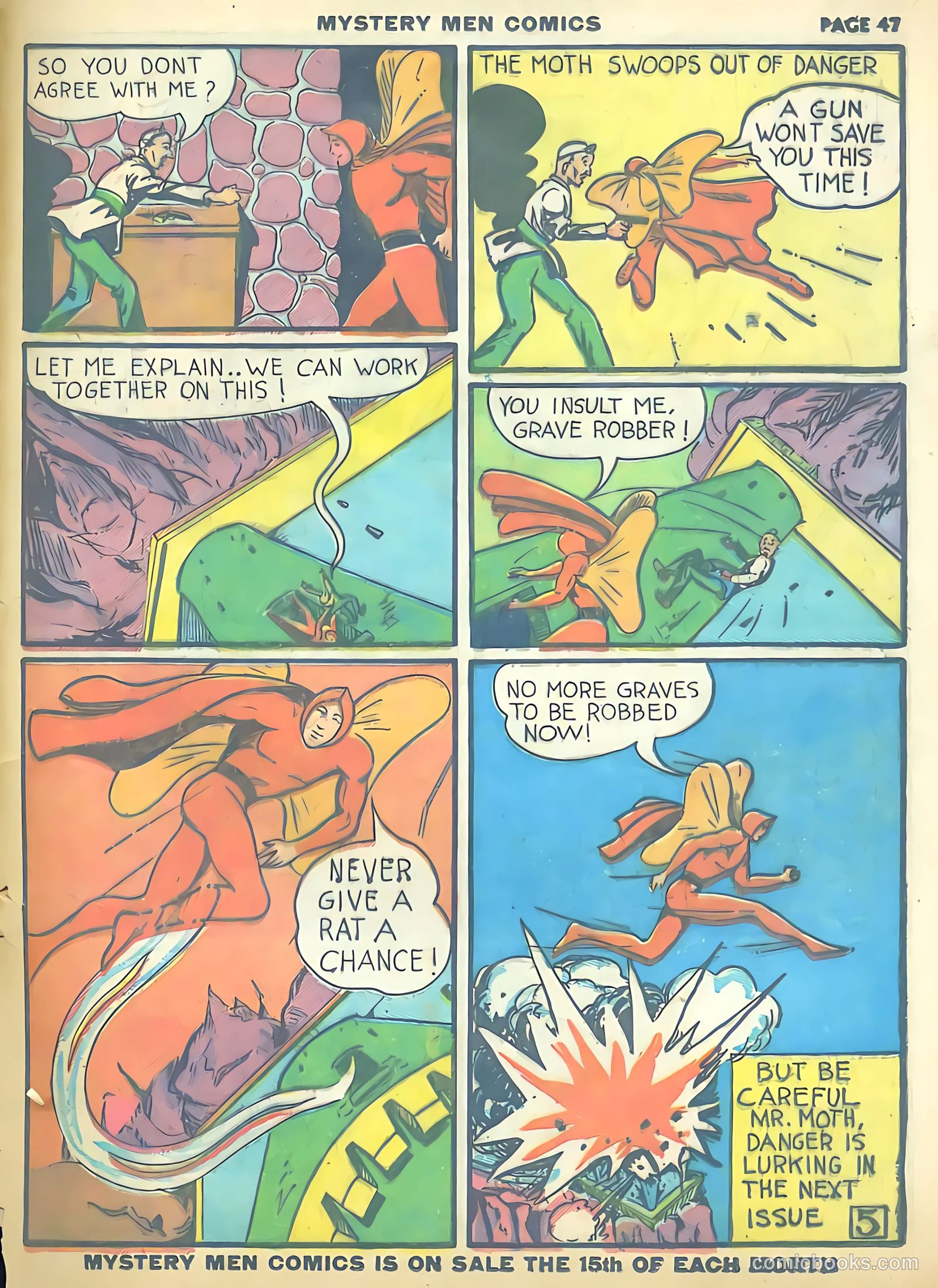 Mystery Men Comics #12 (1940) — page 49 of 68