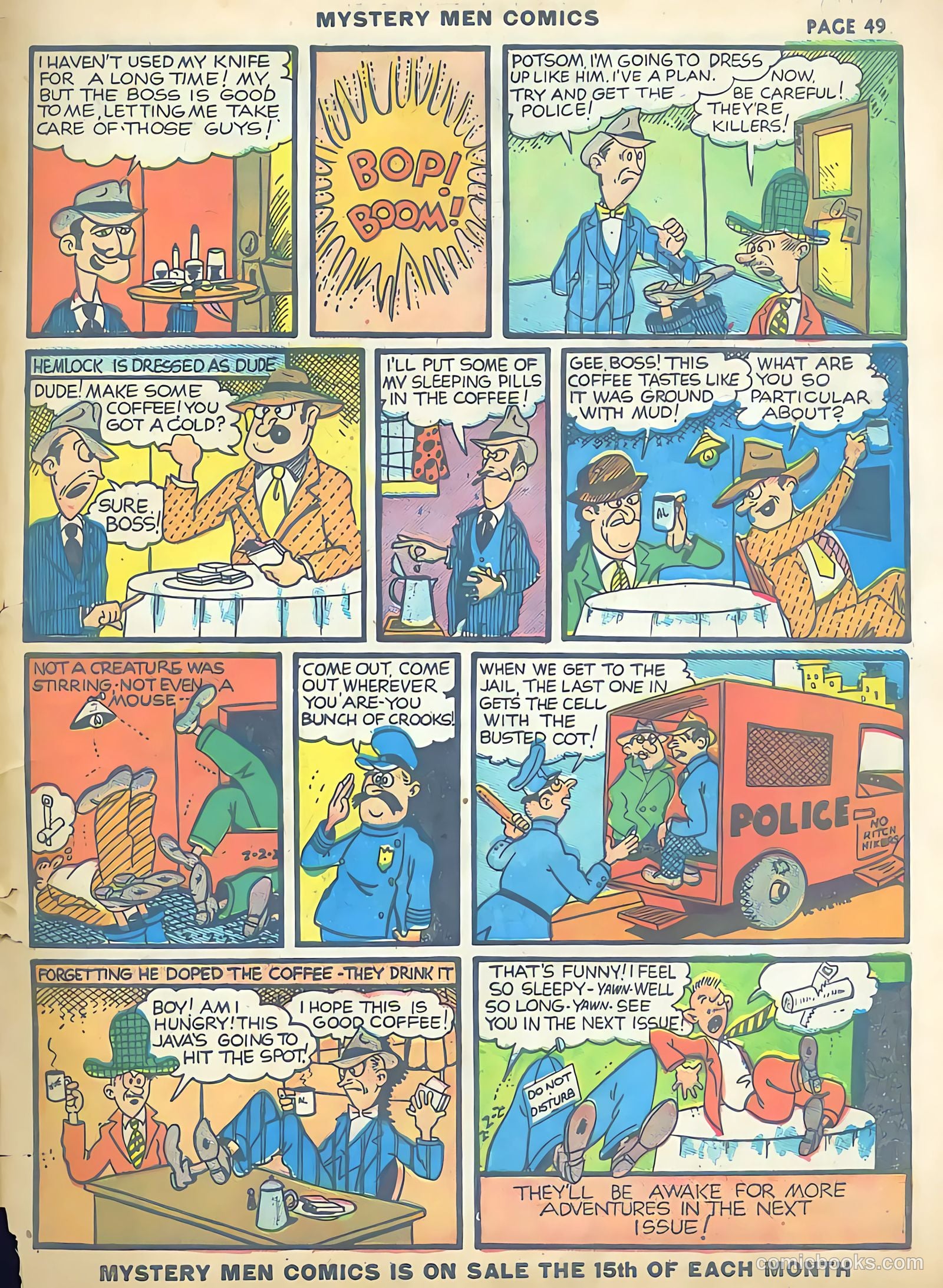 Mystery Men Comics #12 (1940) — page 51 of 68