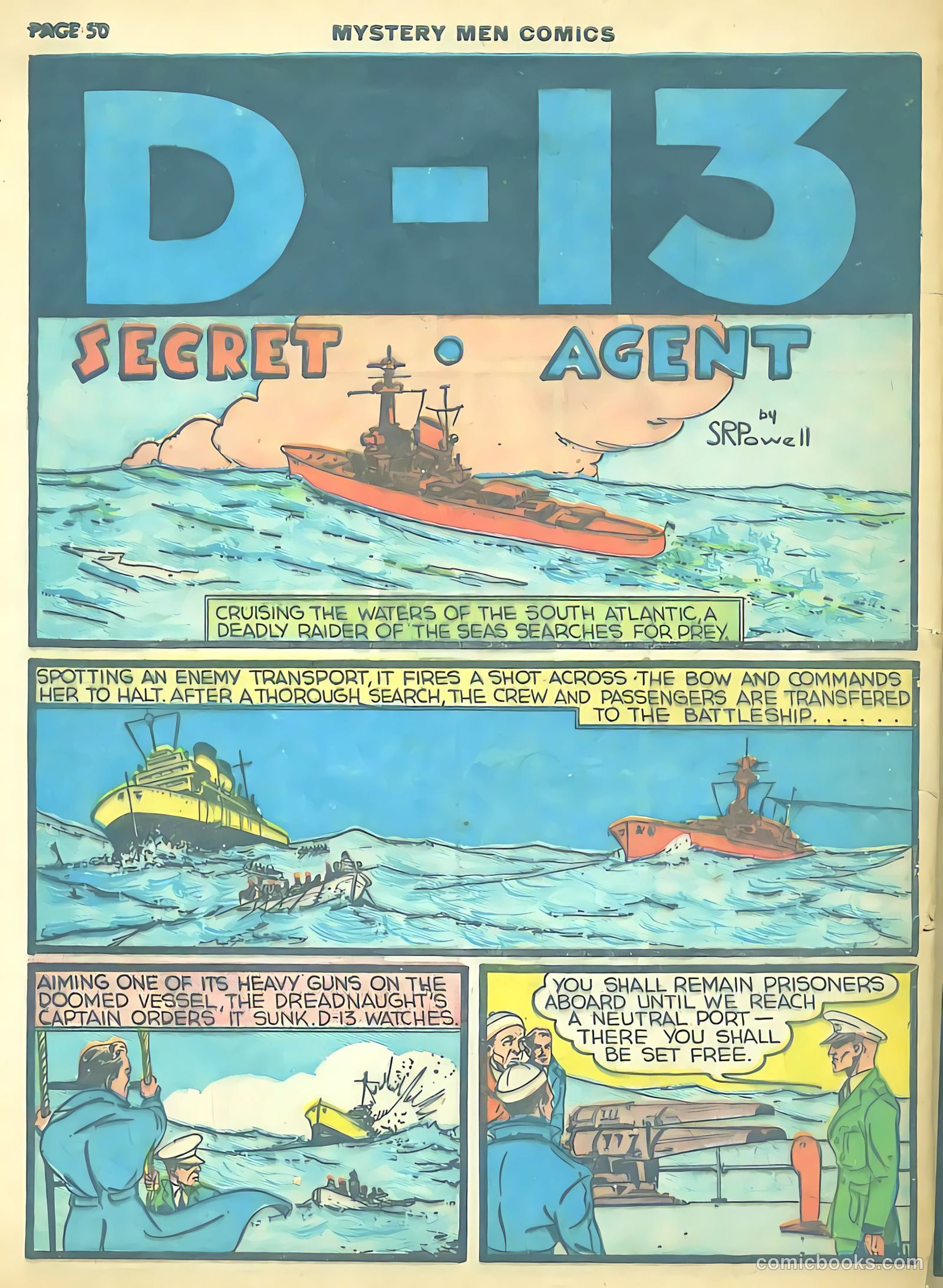 Mystery Men Comics #12 (1940) — page 52 of 68