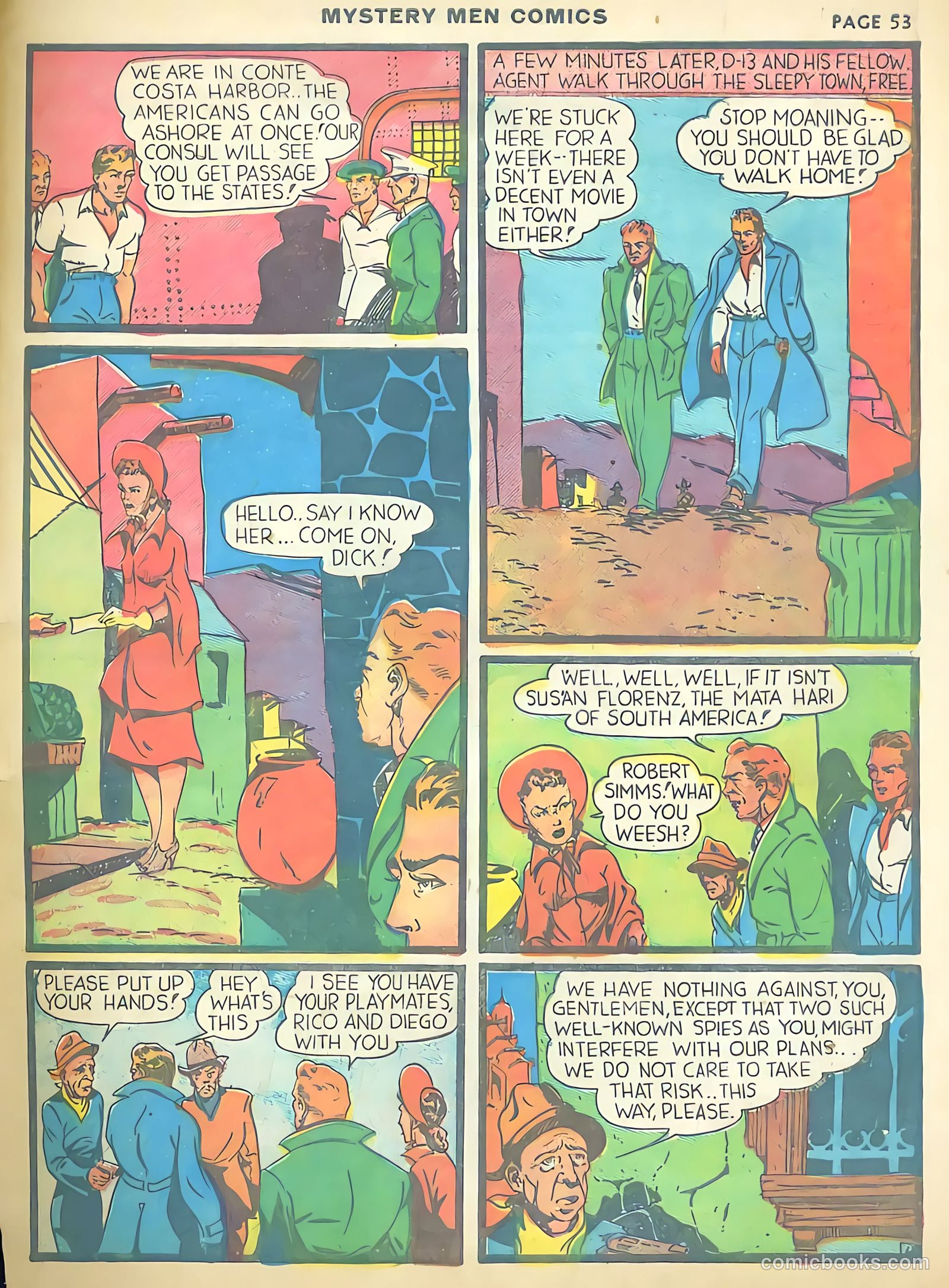Mystery Men Comics #12 (1940) — page 55 of 68