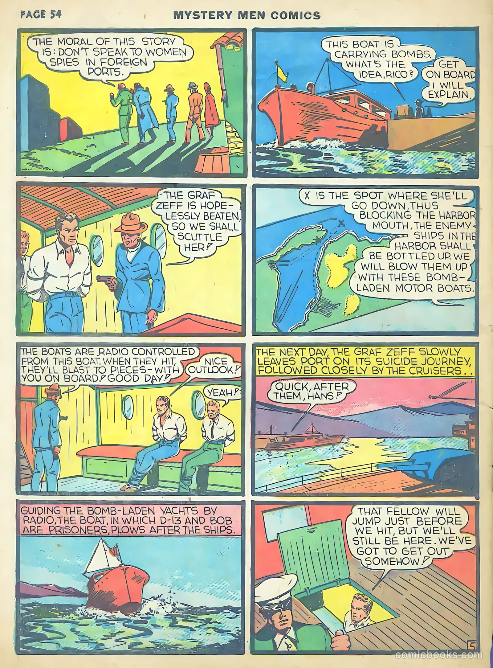 Mystery Men Comics #12 (1940) — page 56 of 68