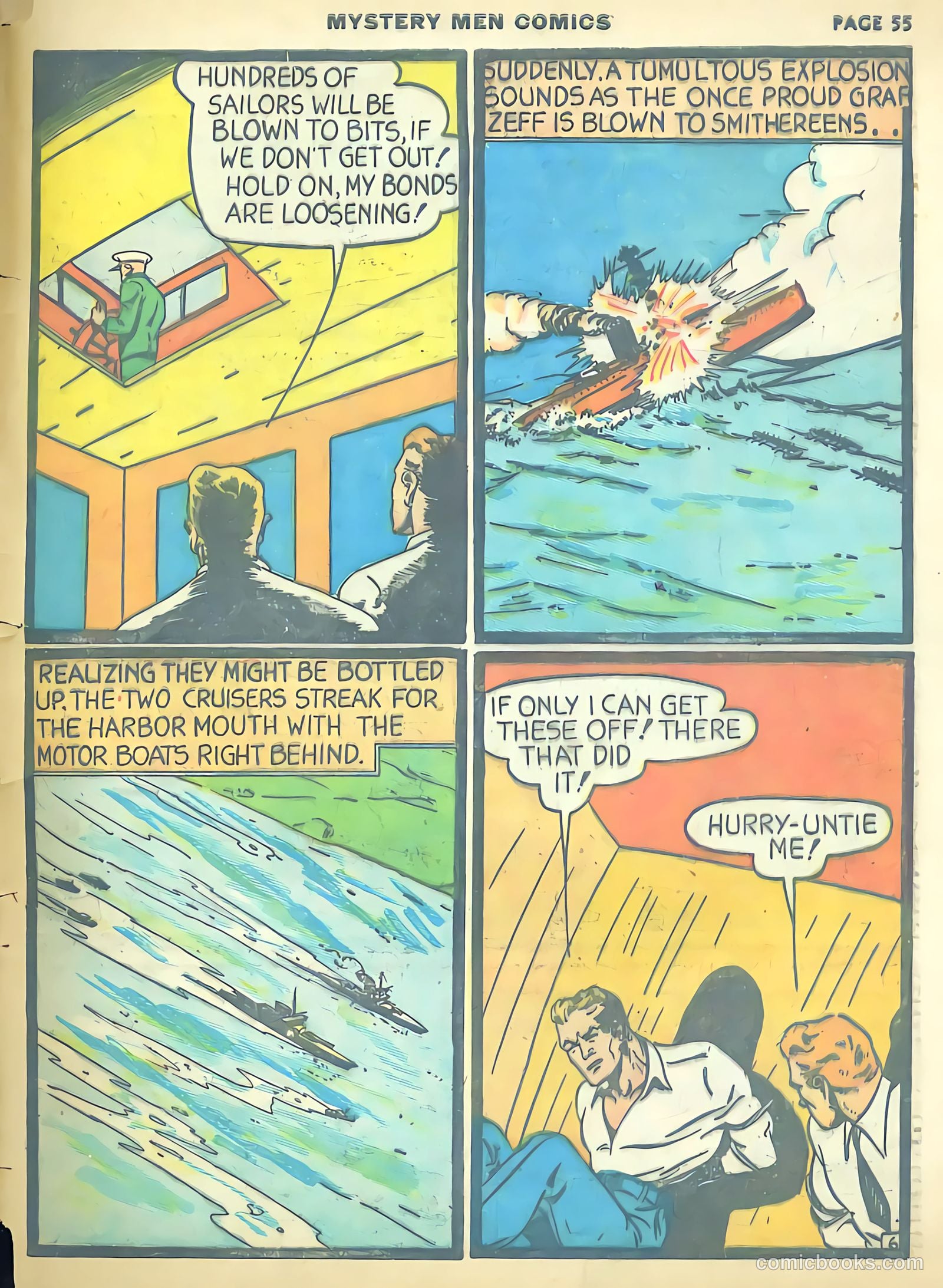 Mystery Men Comics #12 (1940) — page 57 of 68
