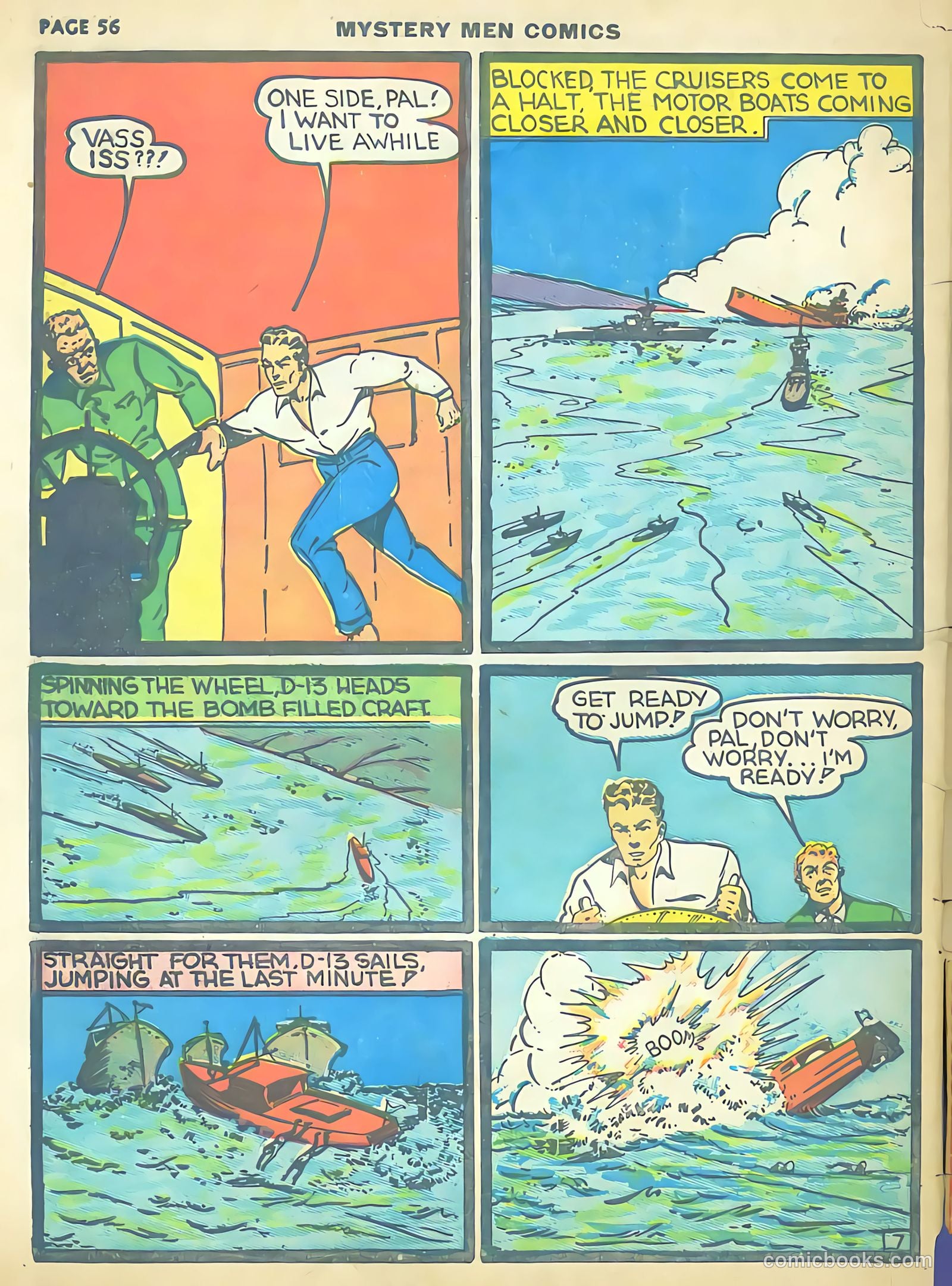 Mystery Men Comics #12 (1940) — page 58 of 68