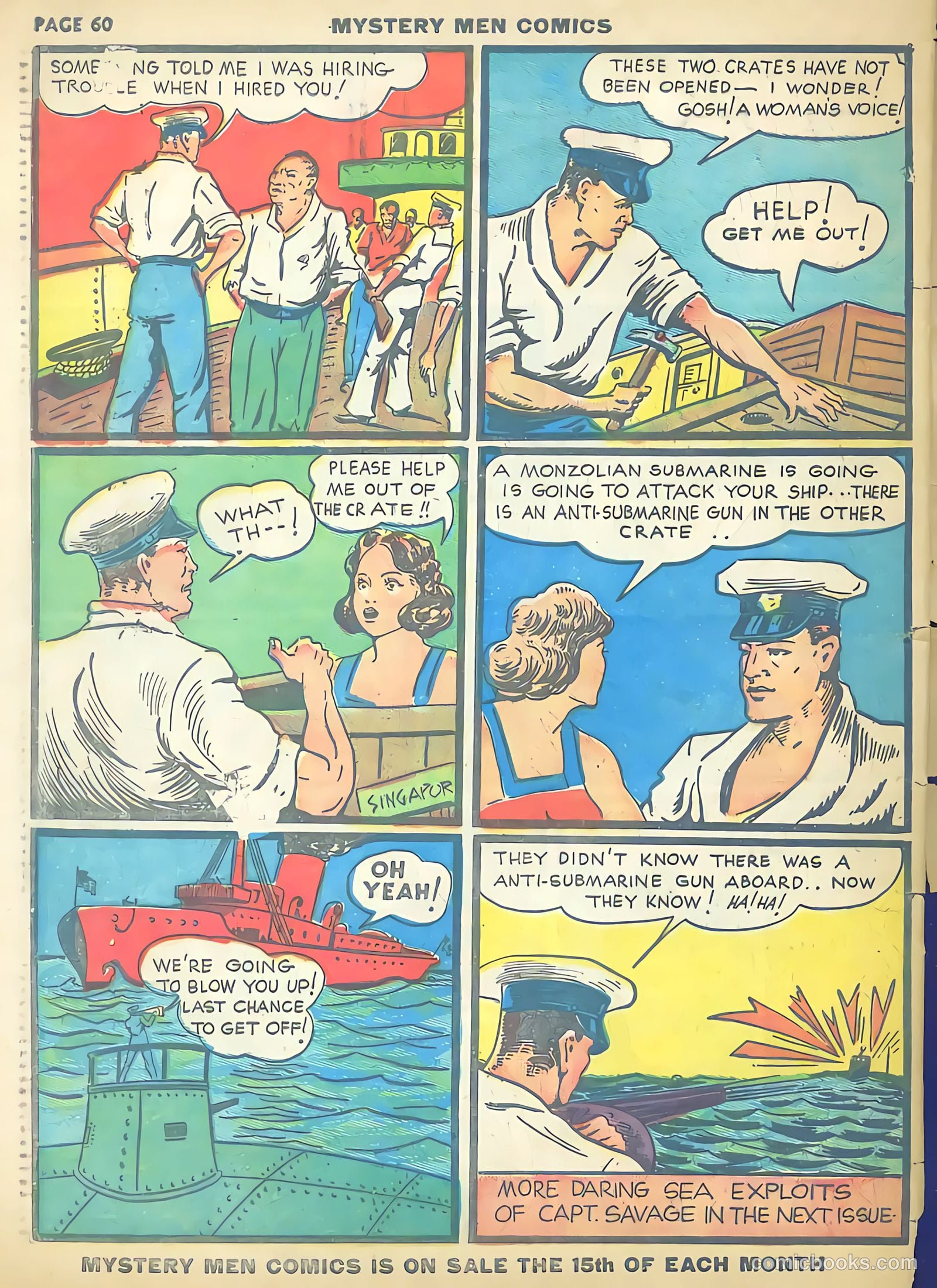 Mystery Men Comics #12 (1940) — page 62 of 68