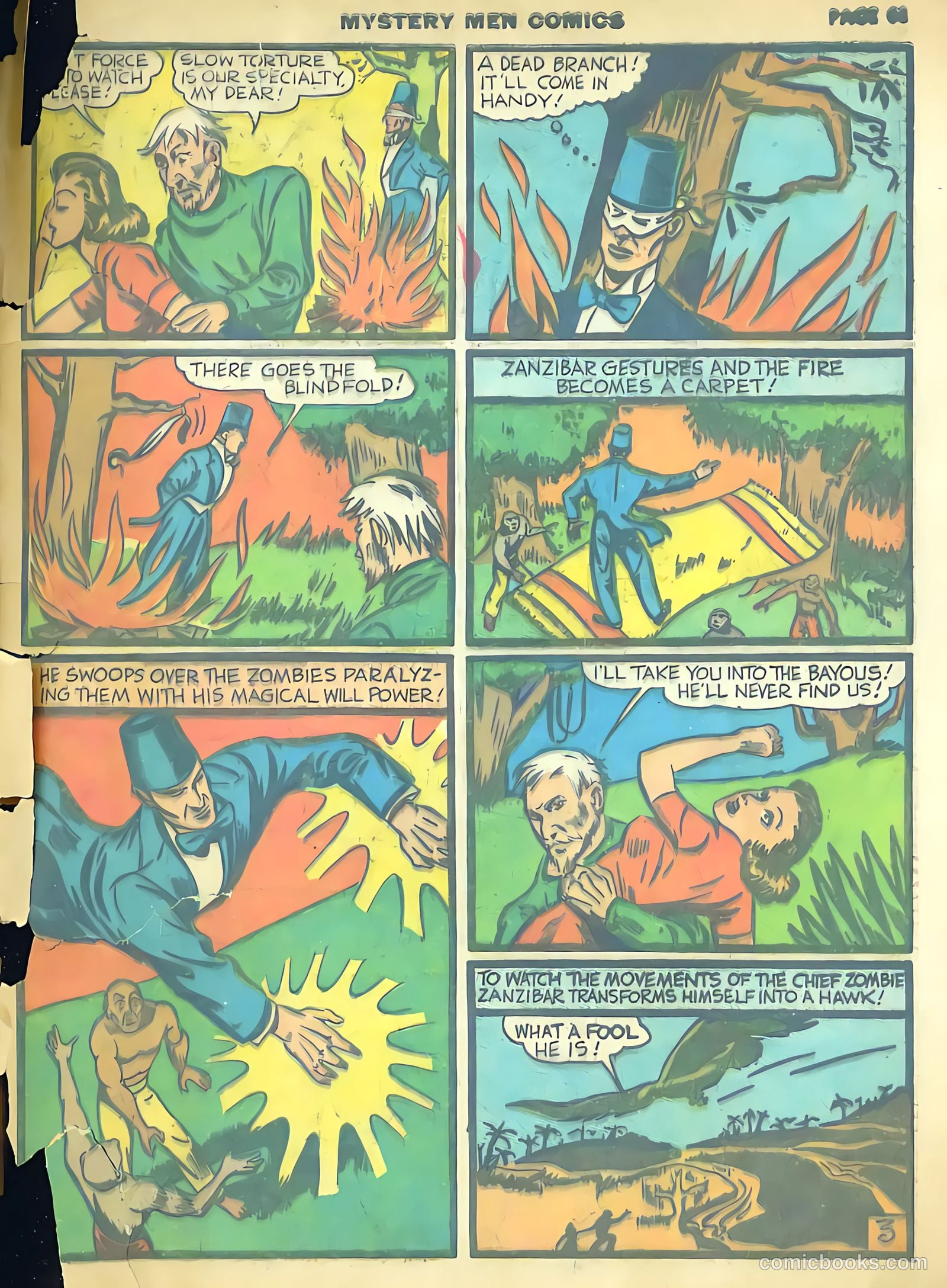 Mystery Men Comics #12 (1940) — page 65 of 68