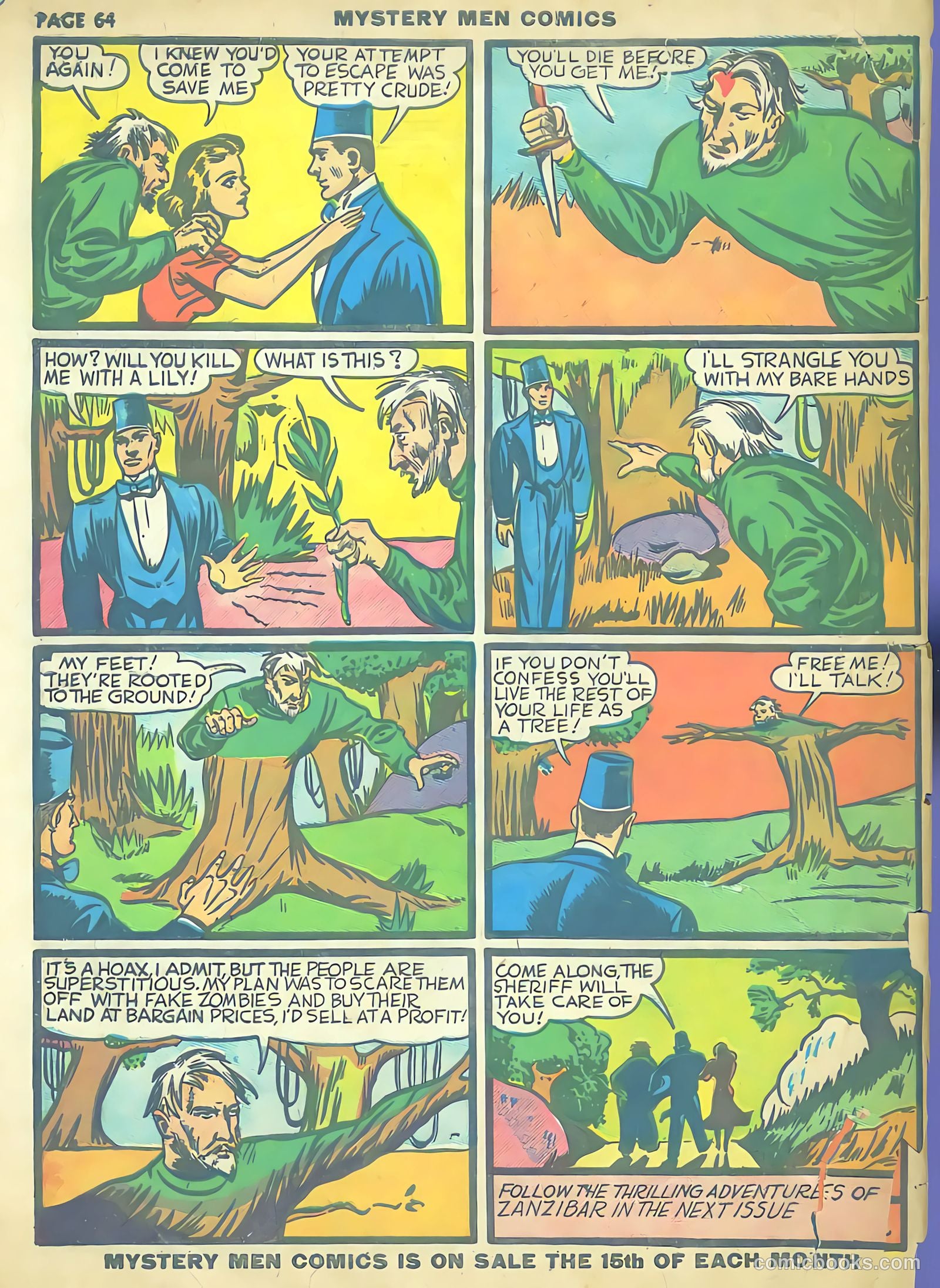 Mystery Men Comics #12 (1940) — page 66 of 68
