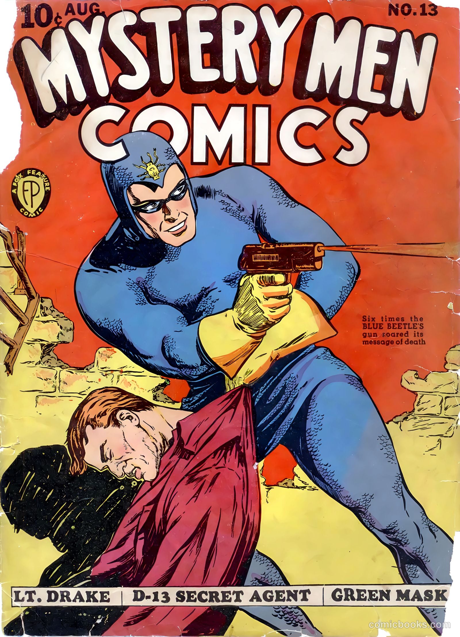 Mystery Men Comics #13 (1940) — page 1 of 68