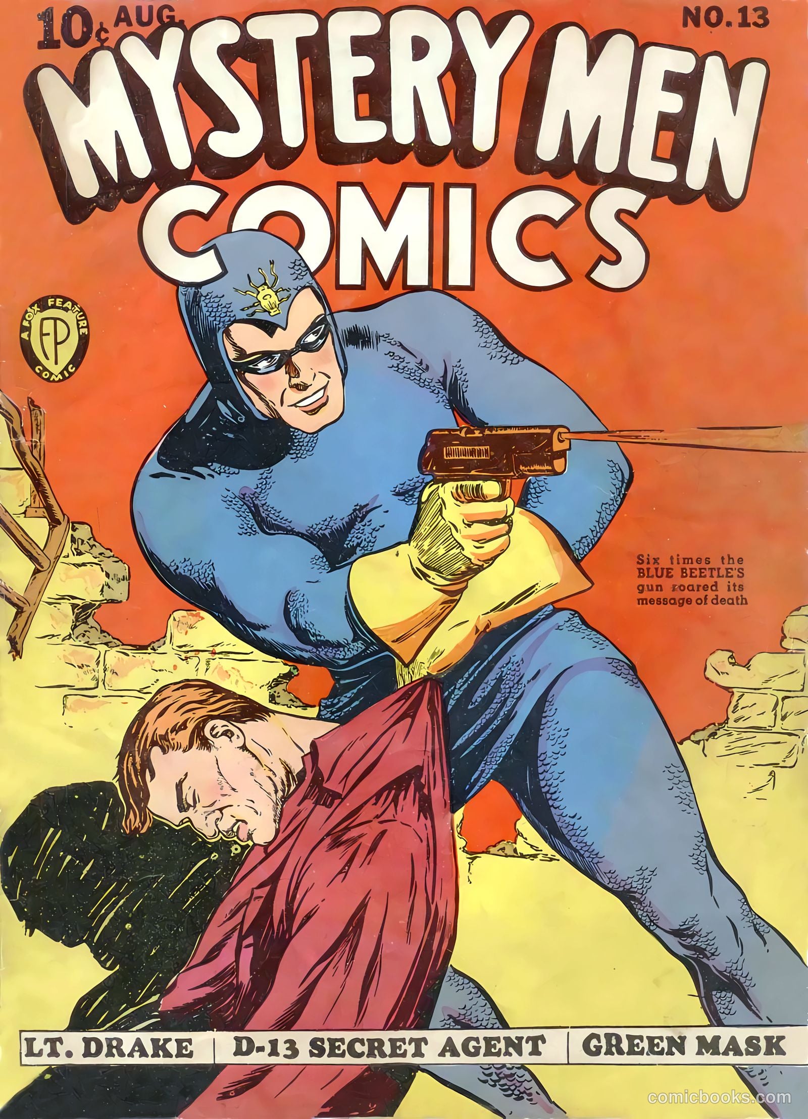 Mystery Men Comics #13 (1940) — page 2 of 68