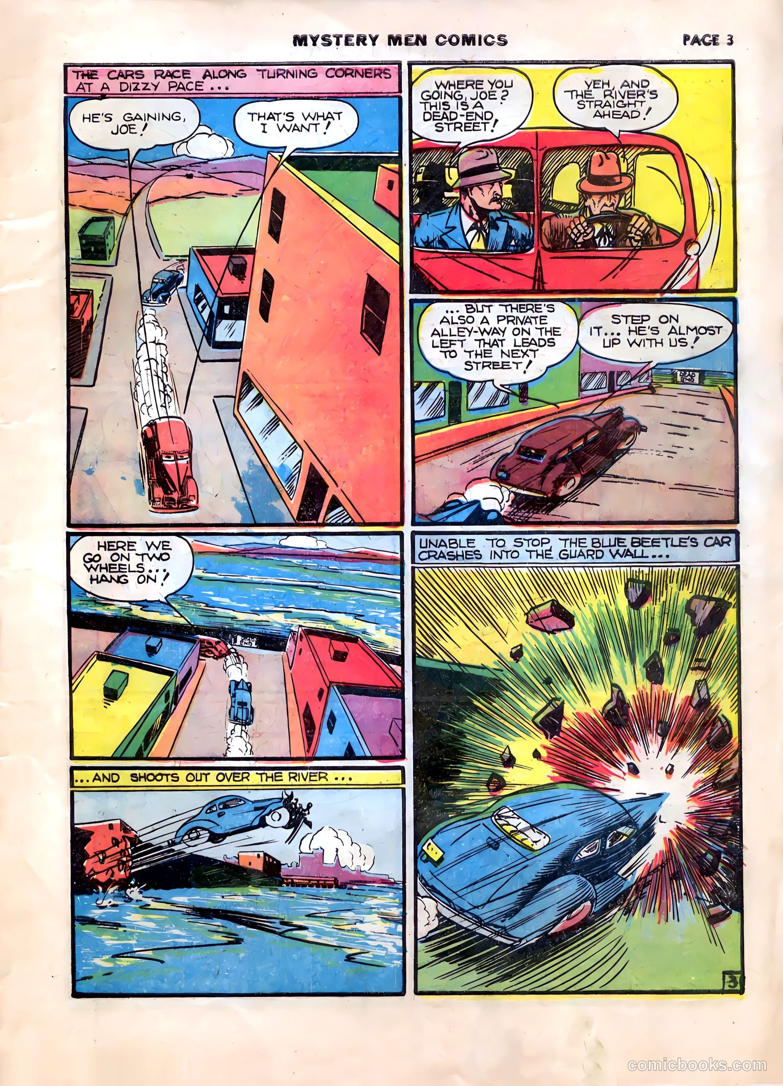 Mystery Men Comics #13 (1940) — page 7 of 68