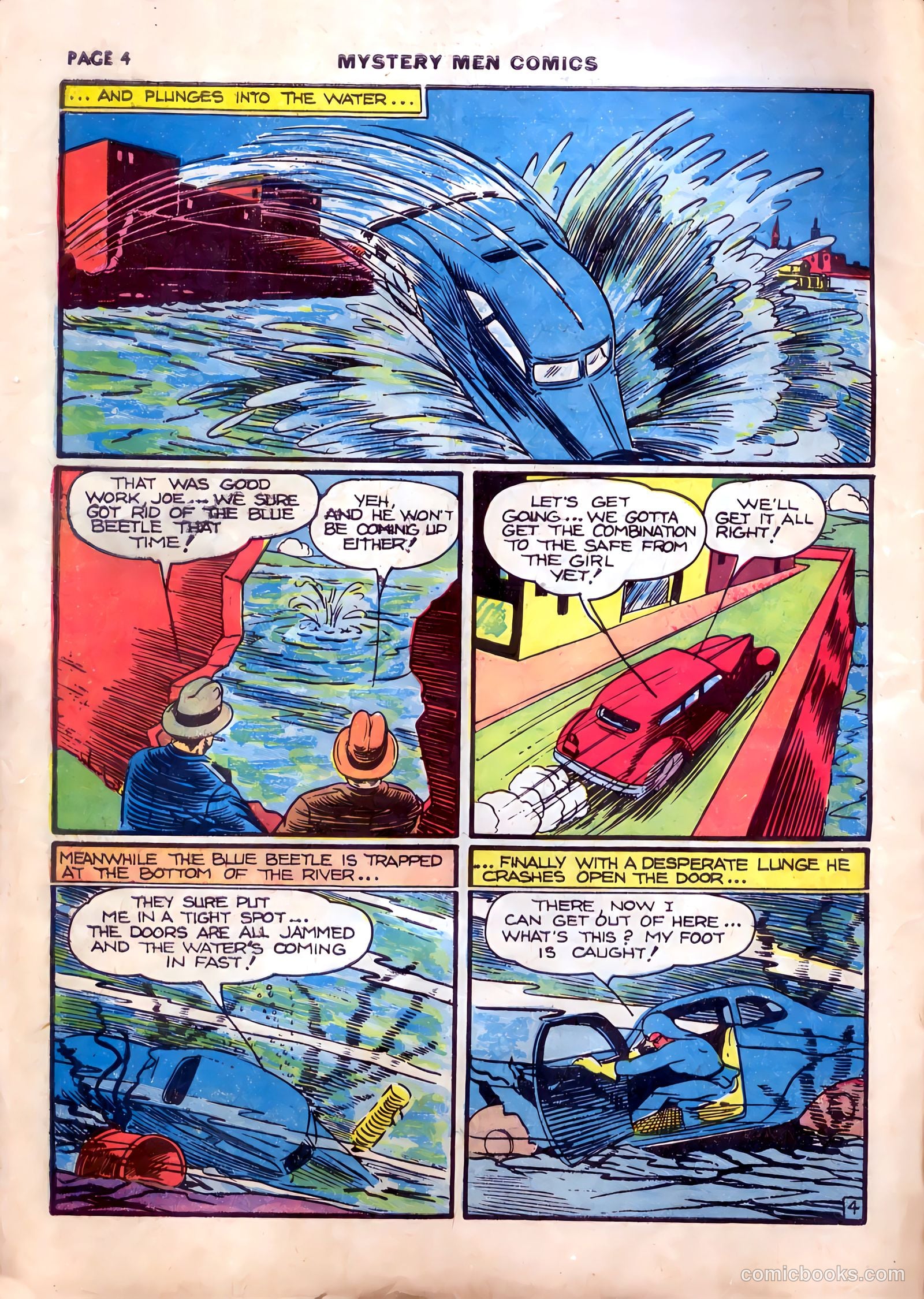 Mystery Men Comics #13 (1940) — page 8 of 68