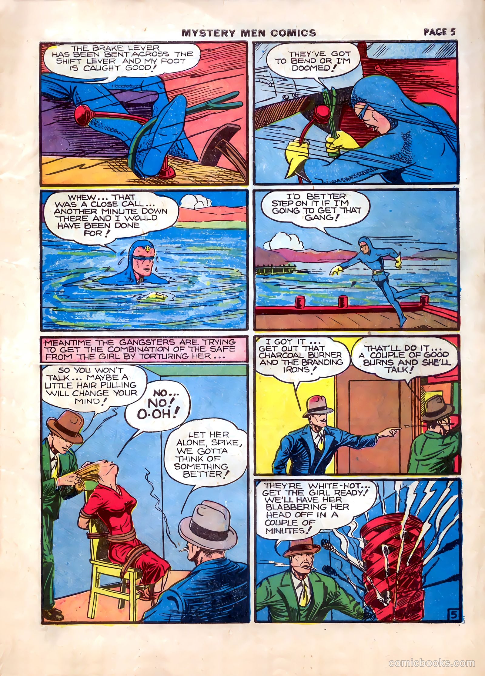 Mystery Men Comics #13 (1940) — page 9 of 68