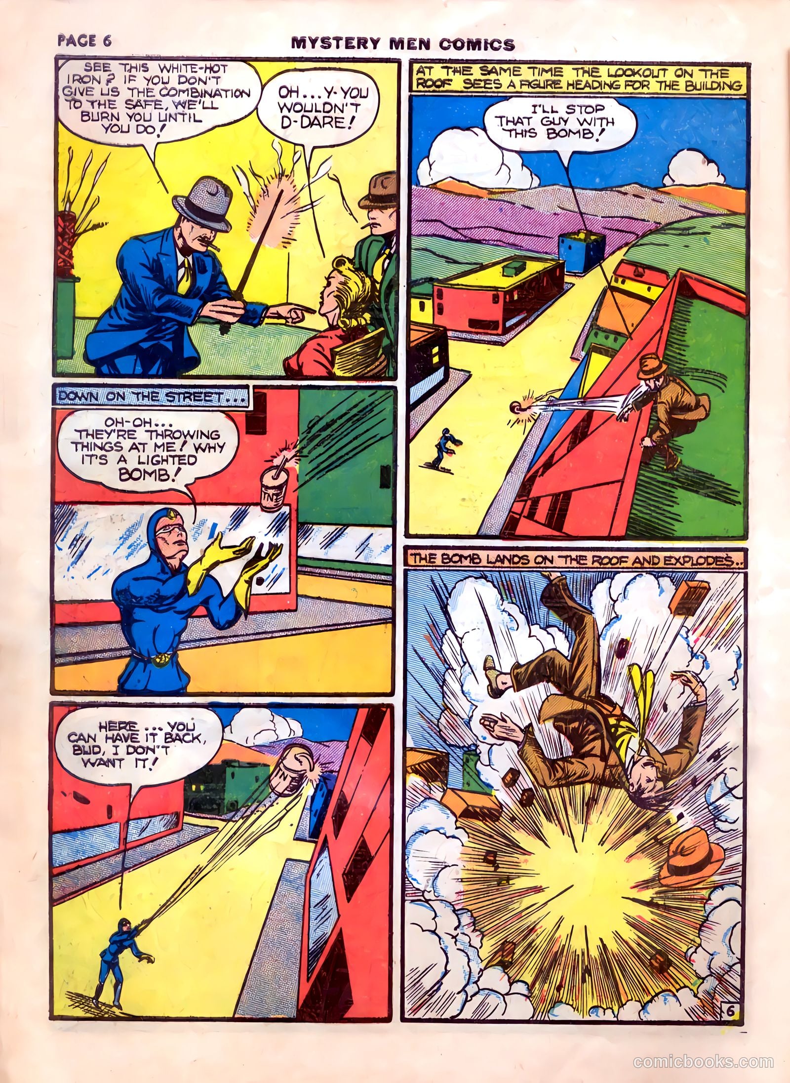 Mystery Men Comics #13 (1940) — page 10 of 68