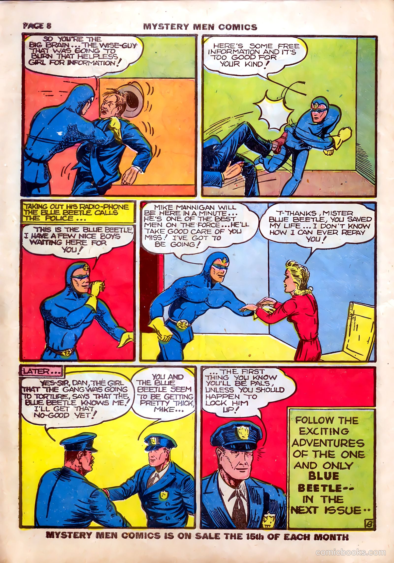 Mystery Men Comics #13 (1940) — page 12 of 68