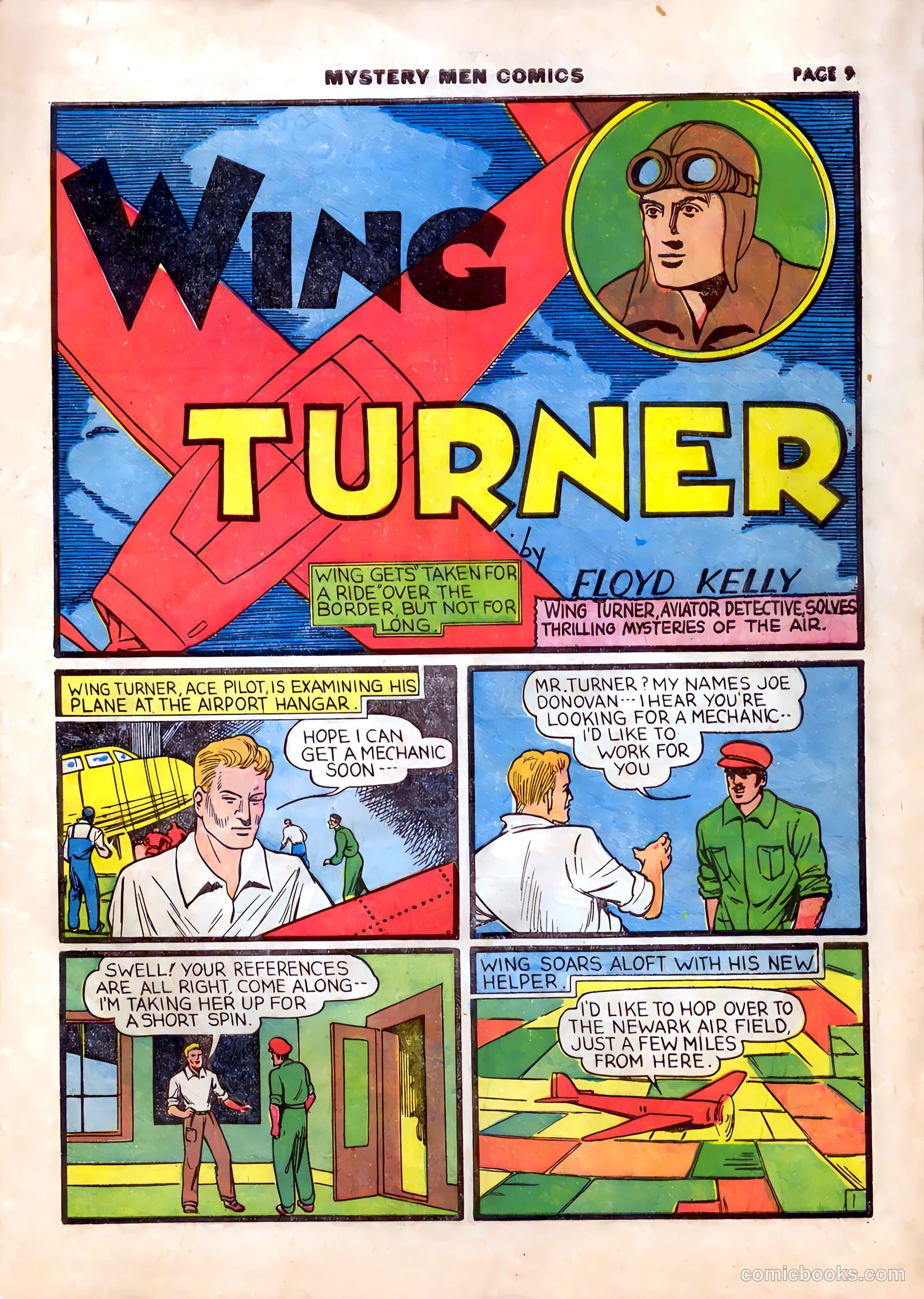 Mystery Men Comics #13 (1940) — page 13 of 68