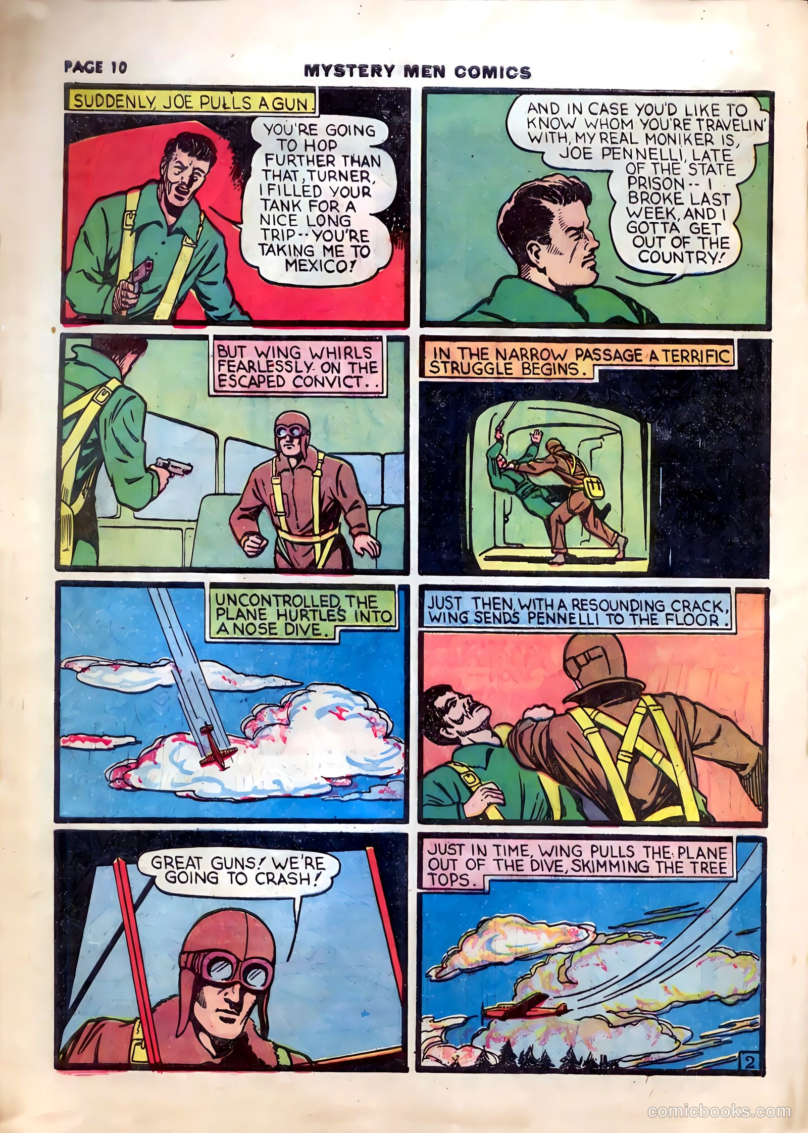 Mystery Men Comics #13 (1940) — page 14 of 68