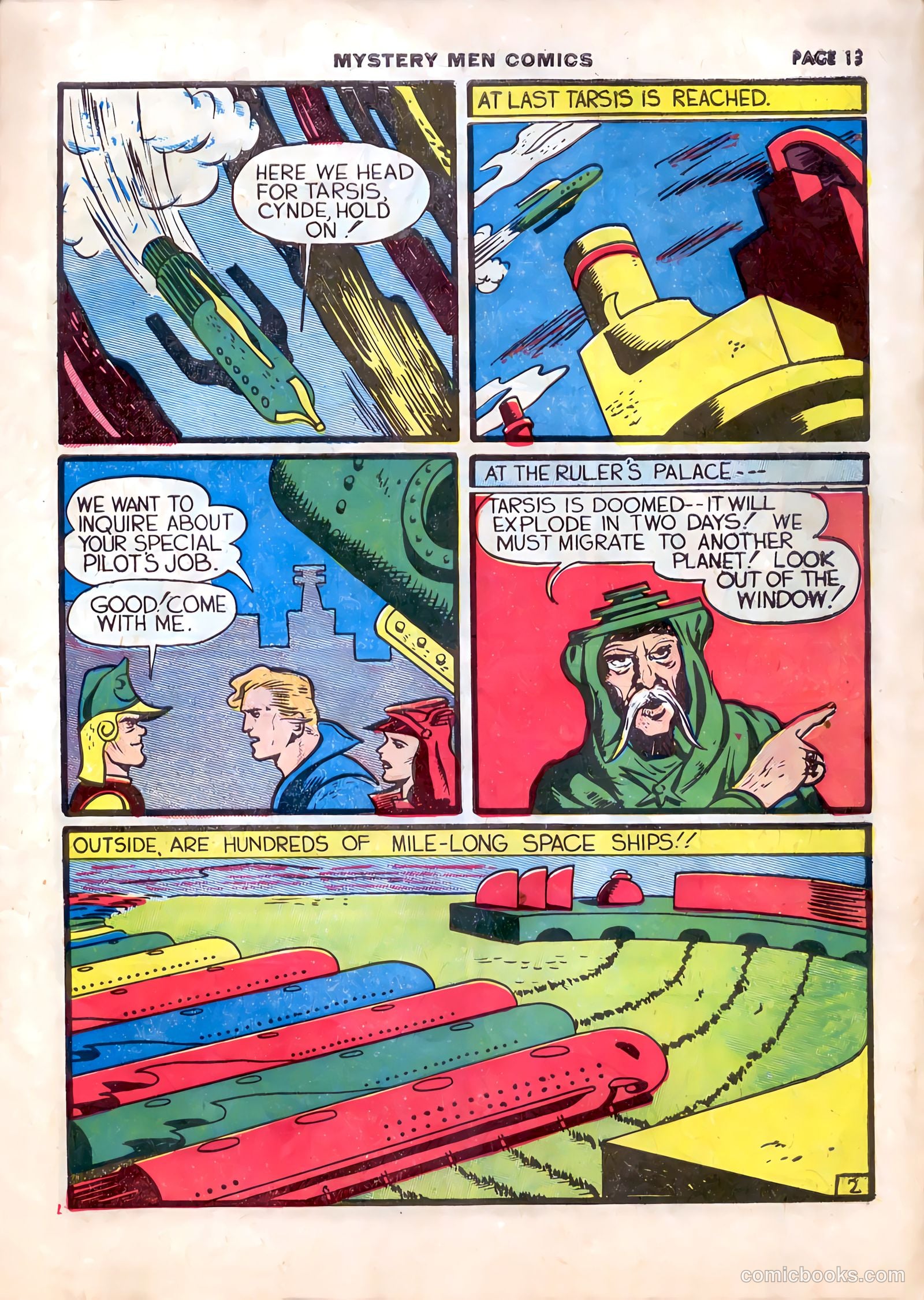 Mystery Men Comics #13 (1940) — page 17 of 68