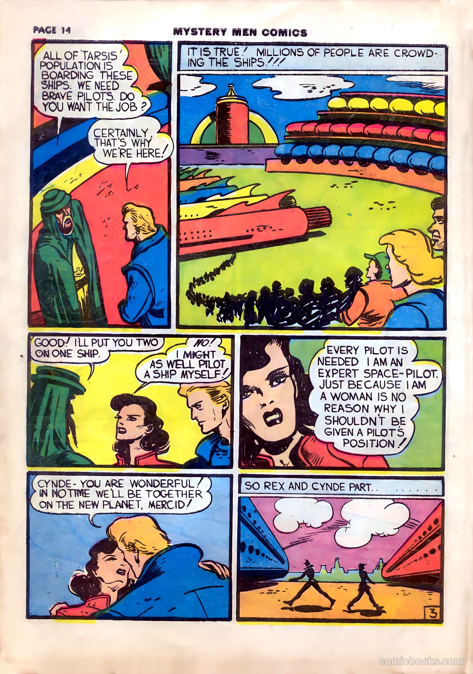 Mystery Men Comics #13 (1940) — page 18 of 68