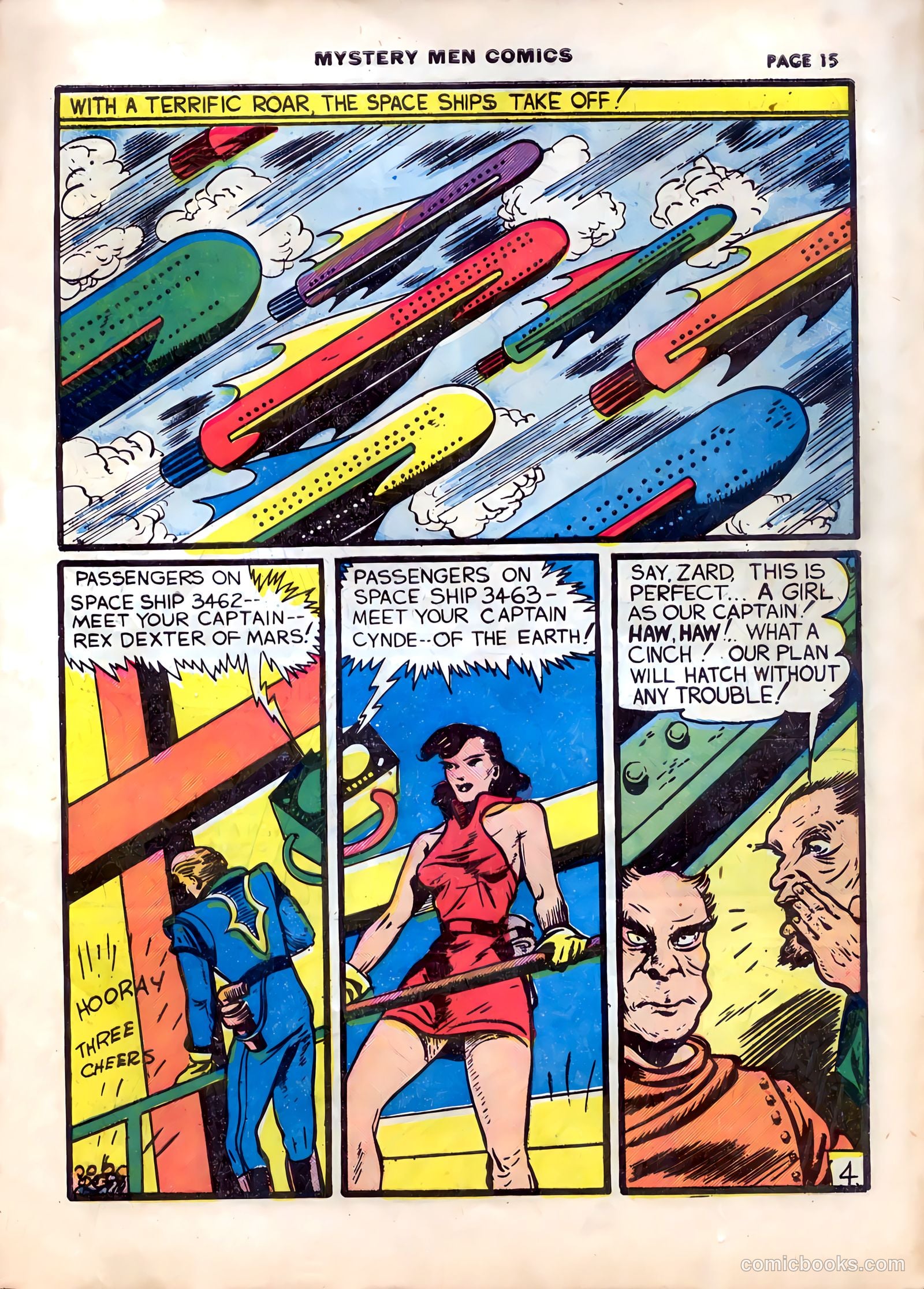Mystery Men Comics #13 (1940) — page 19 of 68