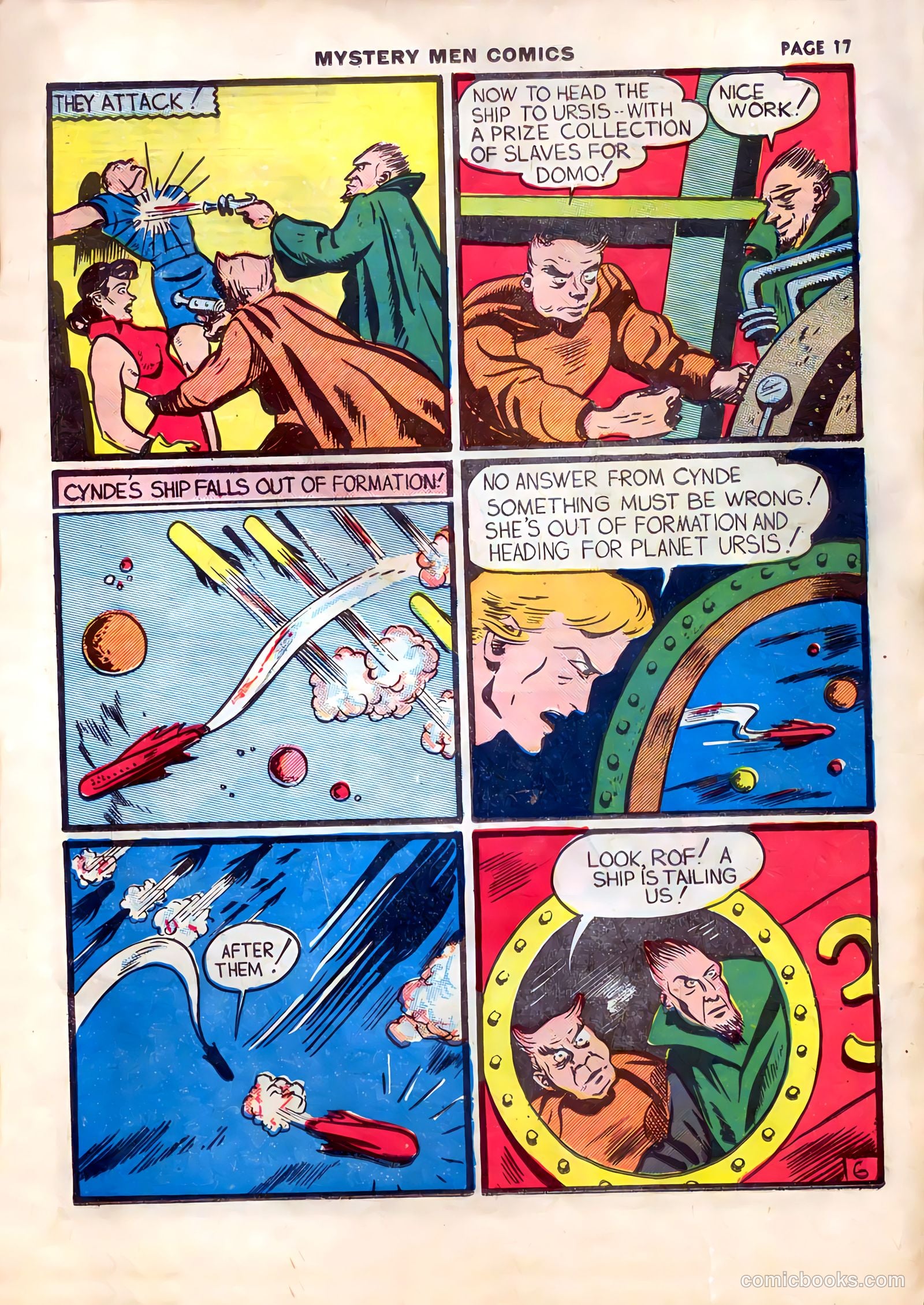 Mystery Men Comics #13 (1940) — page 21 of 68
