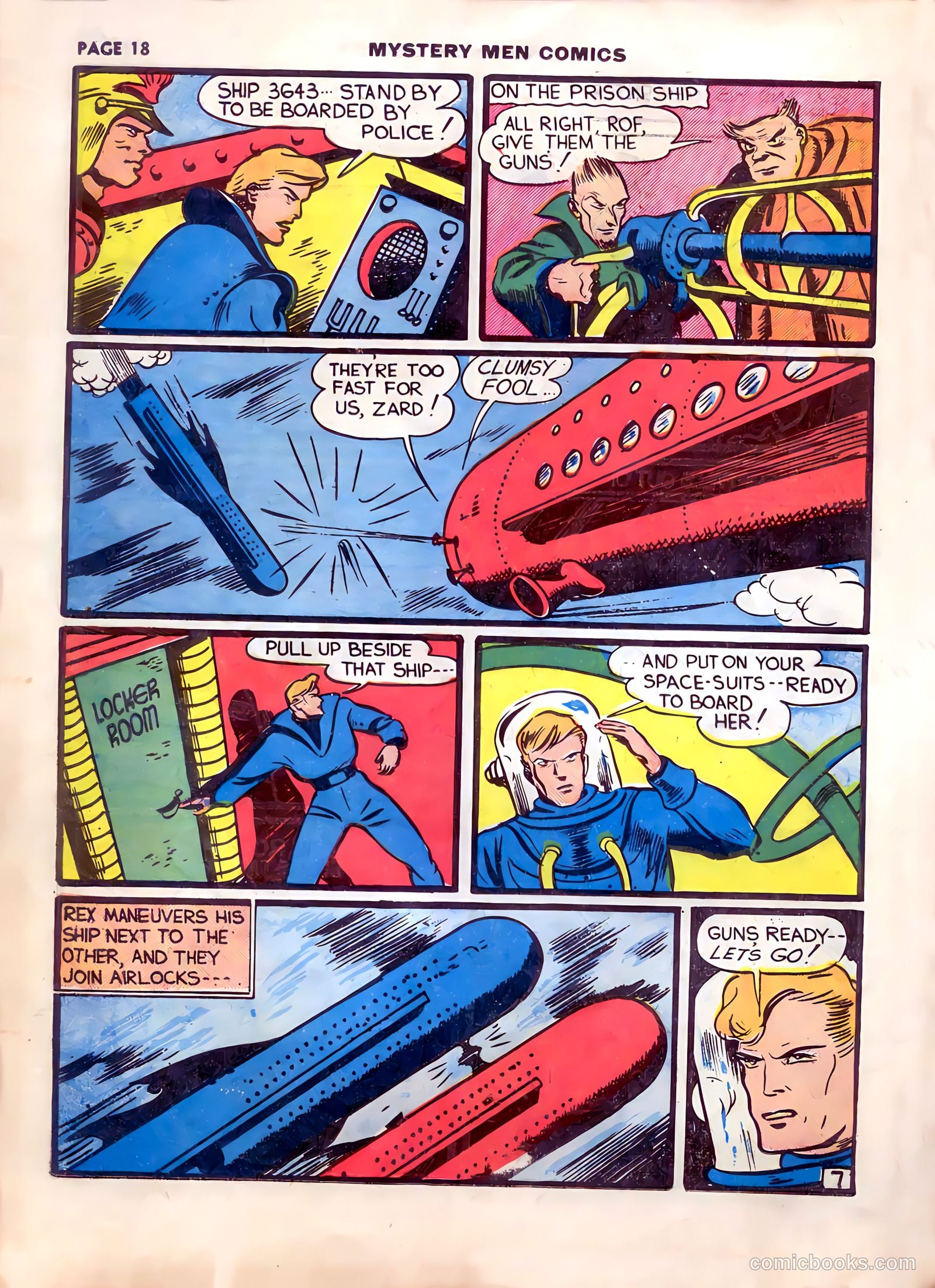 Mystery Men Comics #13 (1940) — page 22 of 68