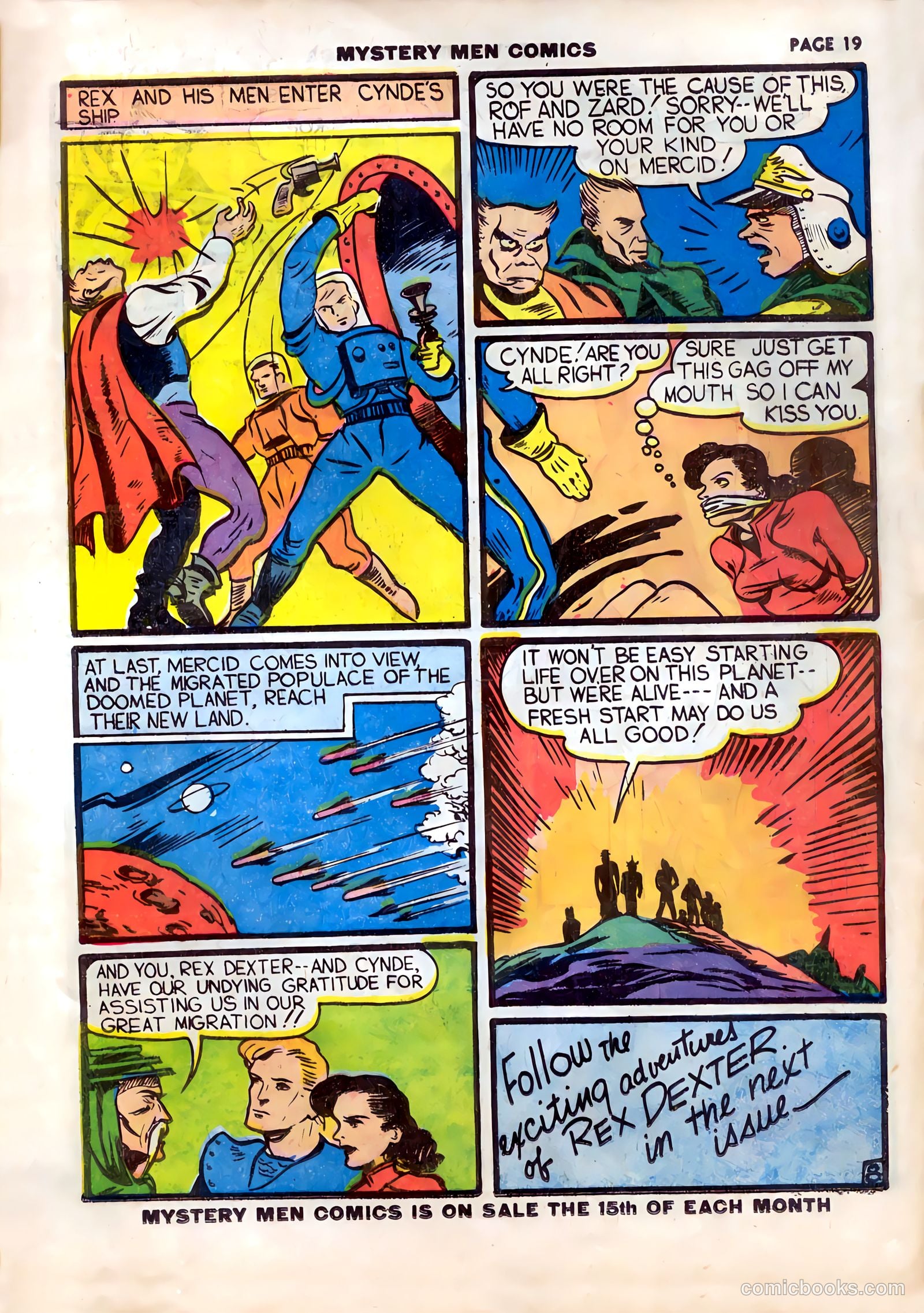 Mystery Men Comics #13 (1940) — page 23 of 68