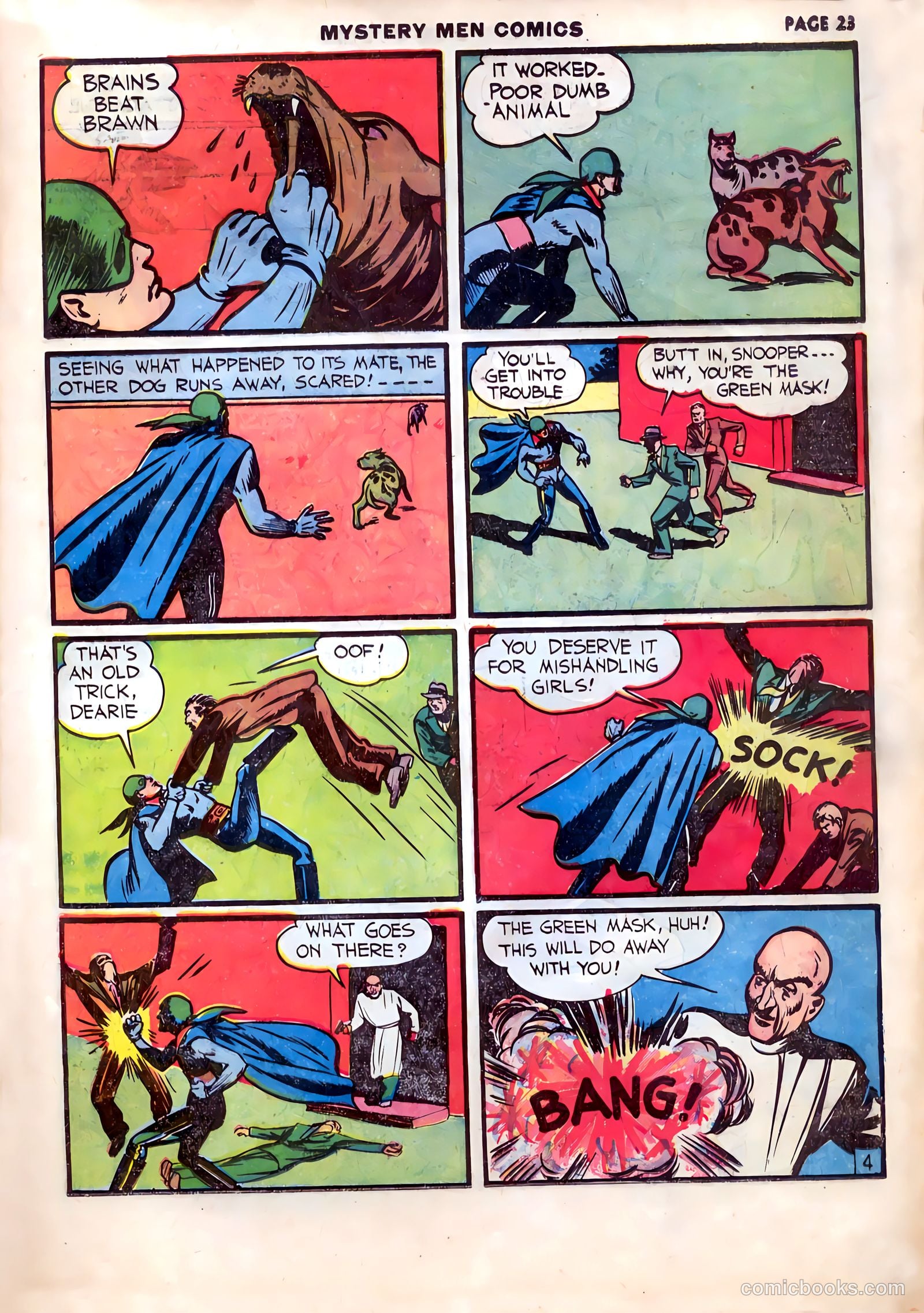 Mystery Men Comics #13 (1940) — page 27 of 68