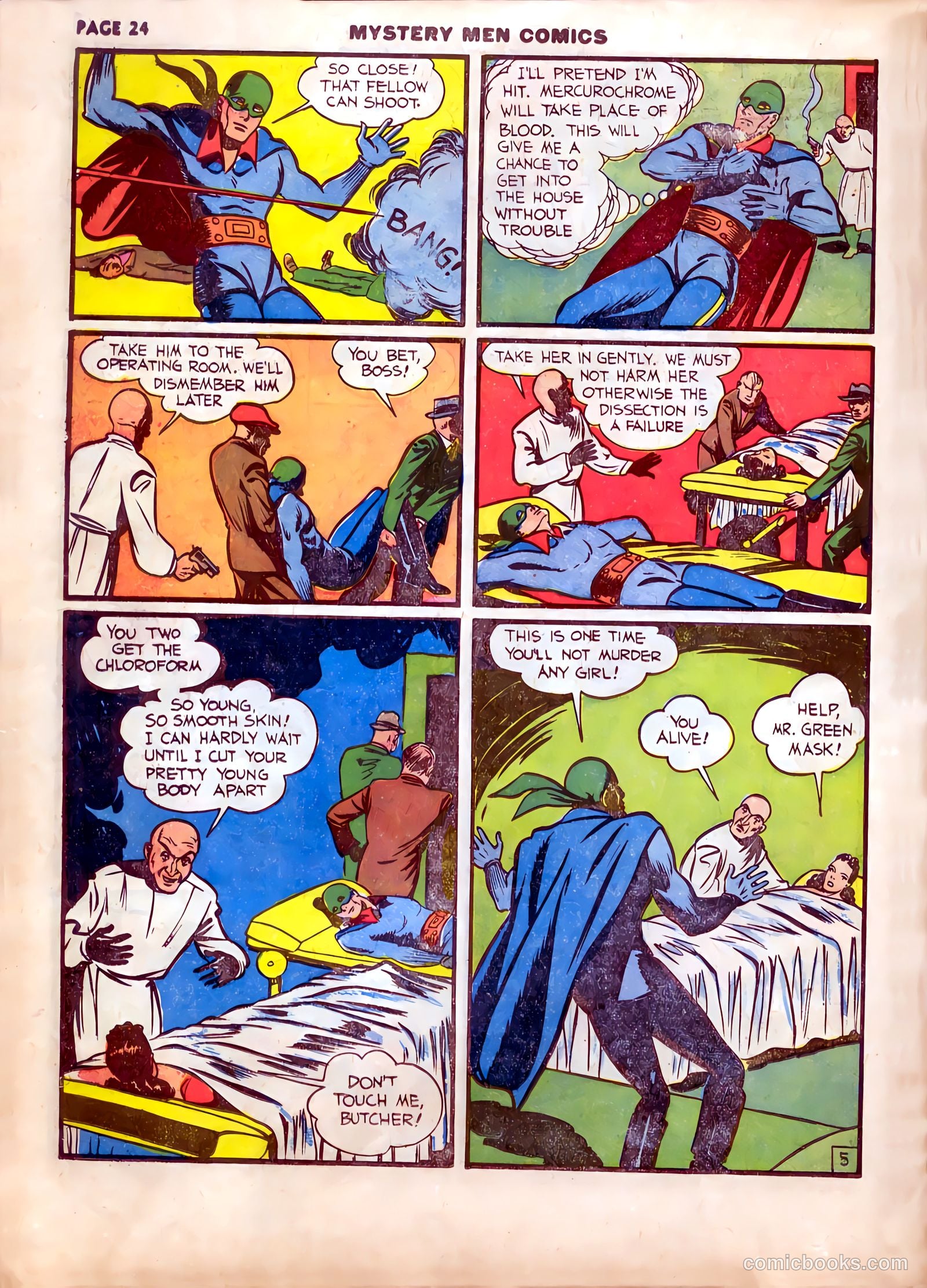 Mystery Men Comics #13 (1940) — page 28 of 68