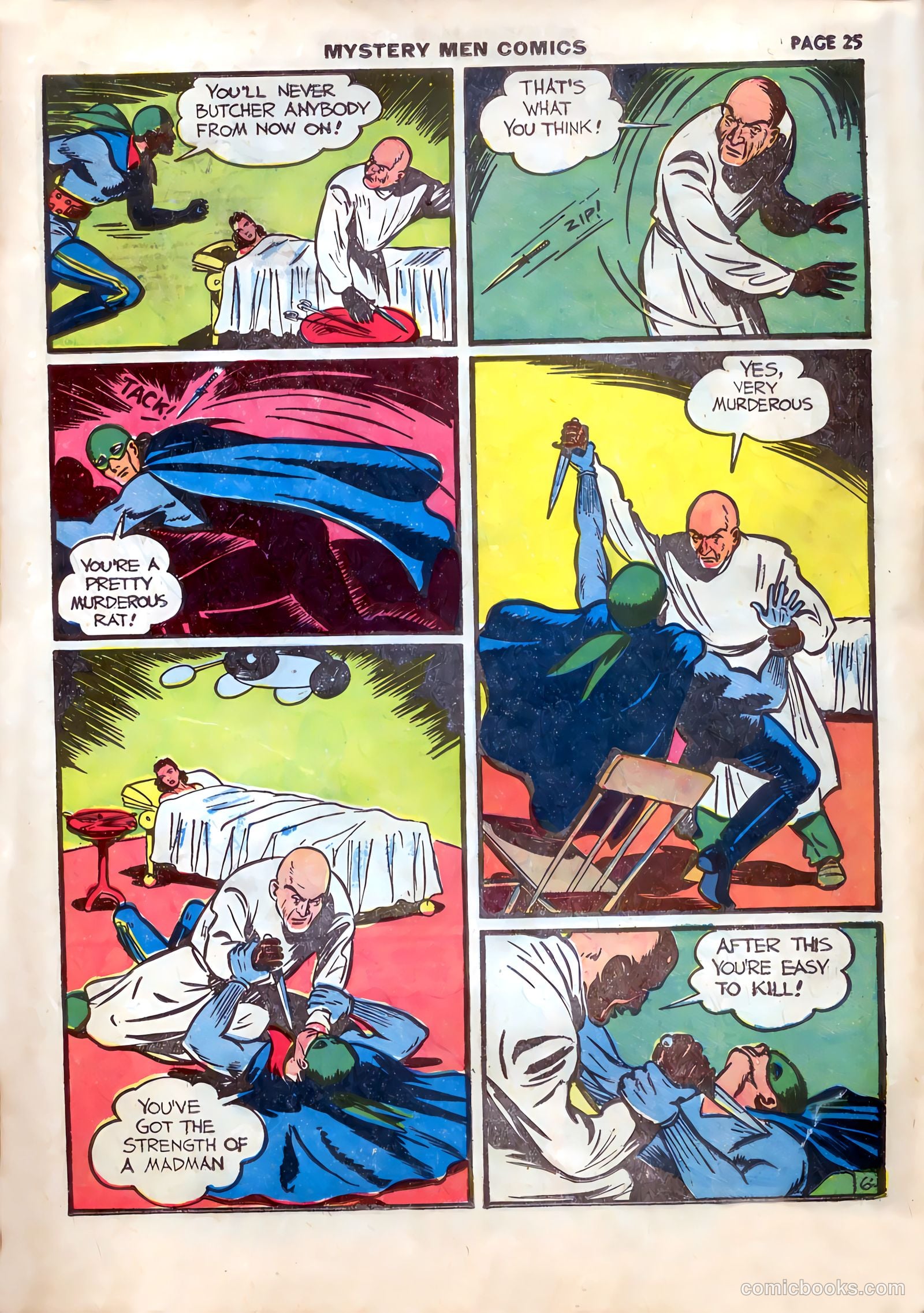 Mystery Men Comics #13 (1940) — page 29 of 68