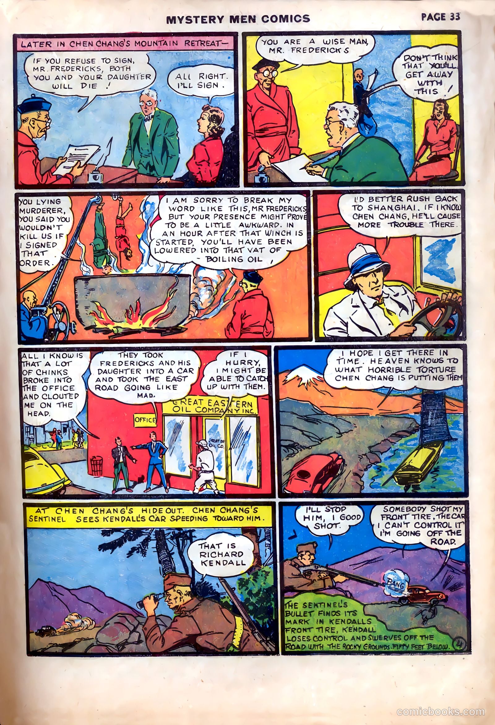 Mystery Men Comics #13 (1940) — page 37 of 68
