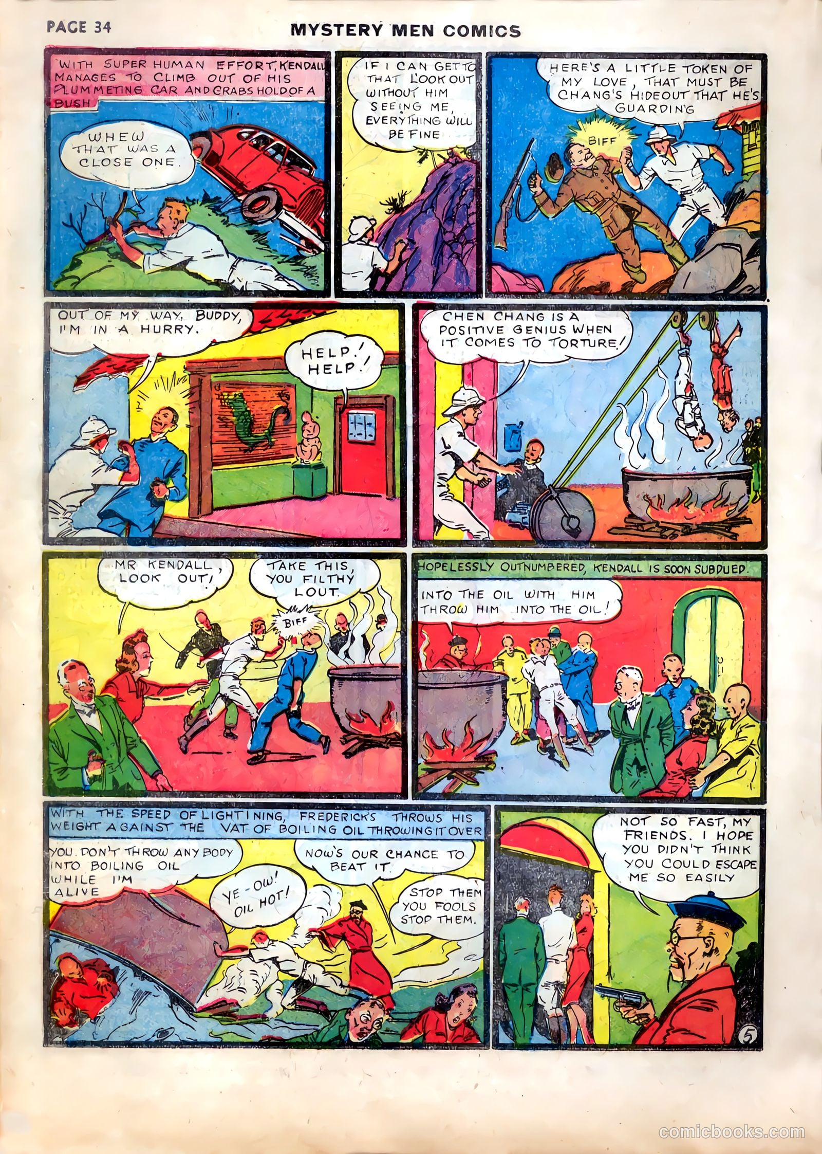 Mystery Men Comics #13 (1940) — page 38 of 68