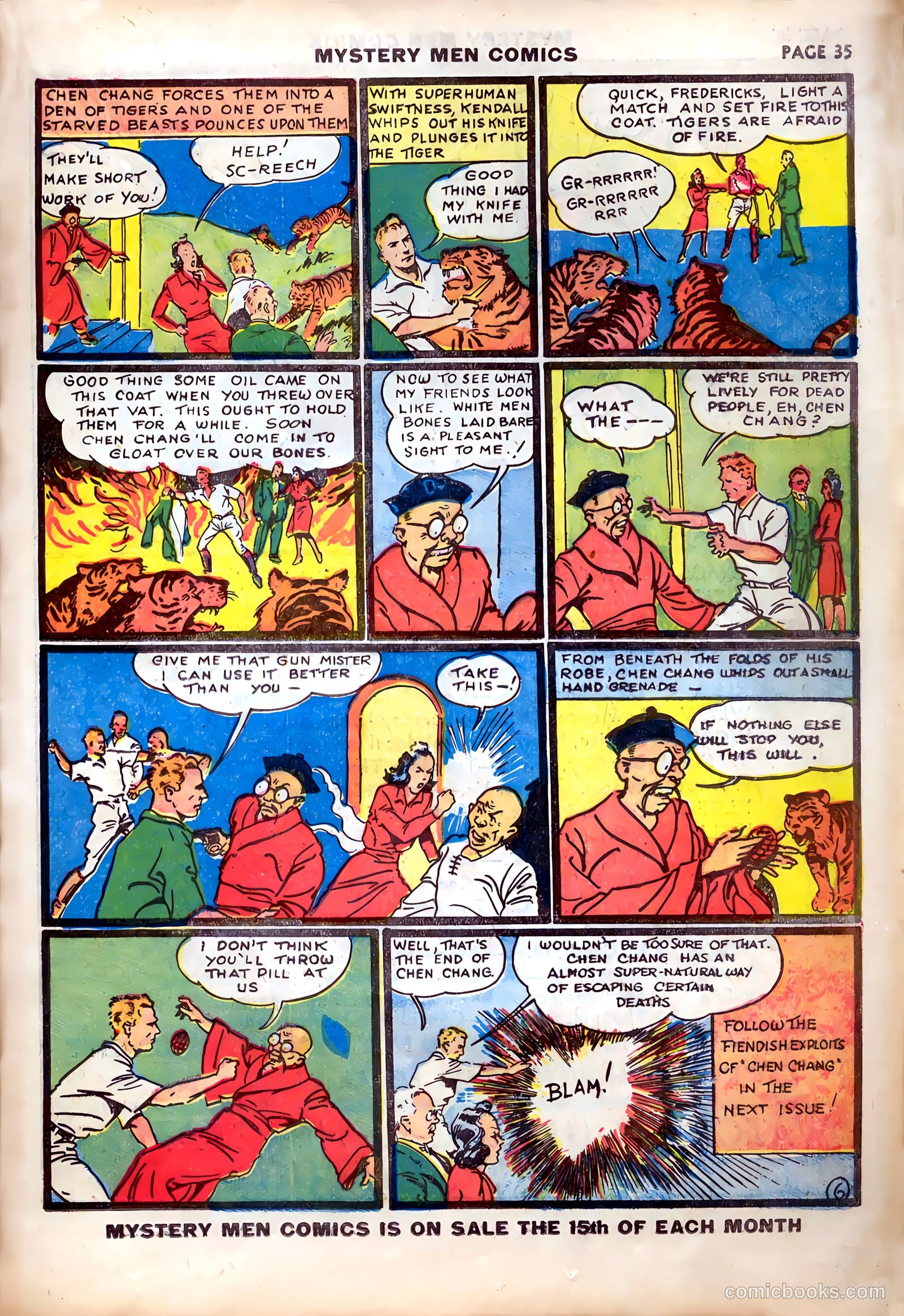 Mystery Men Comics #13 (1940) — page 39 of 68