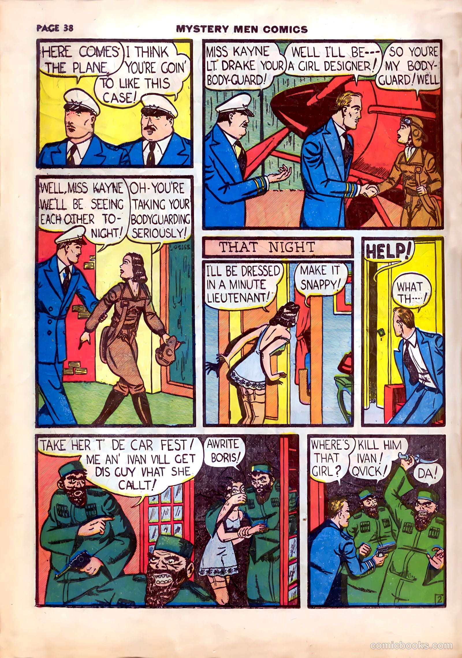 Mystery Men Comics #13 (1940) — page 42 of 68