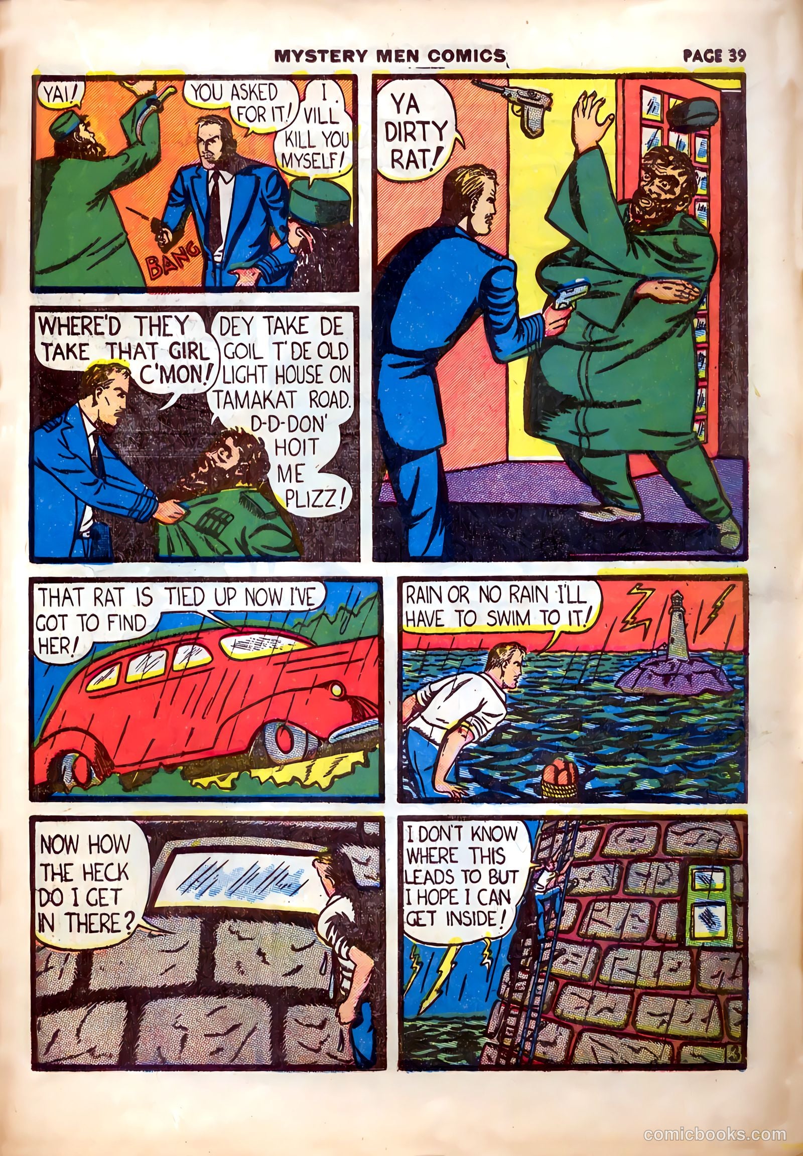 Mystery Men Comics #13 (1940) — page 43 of 68