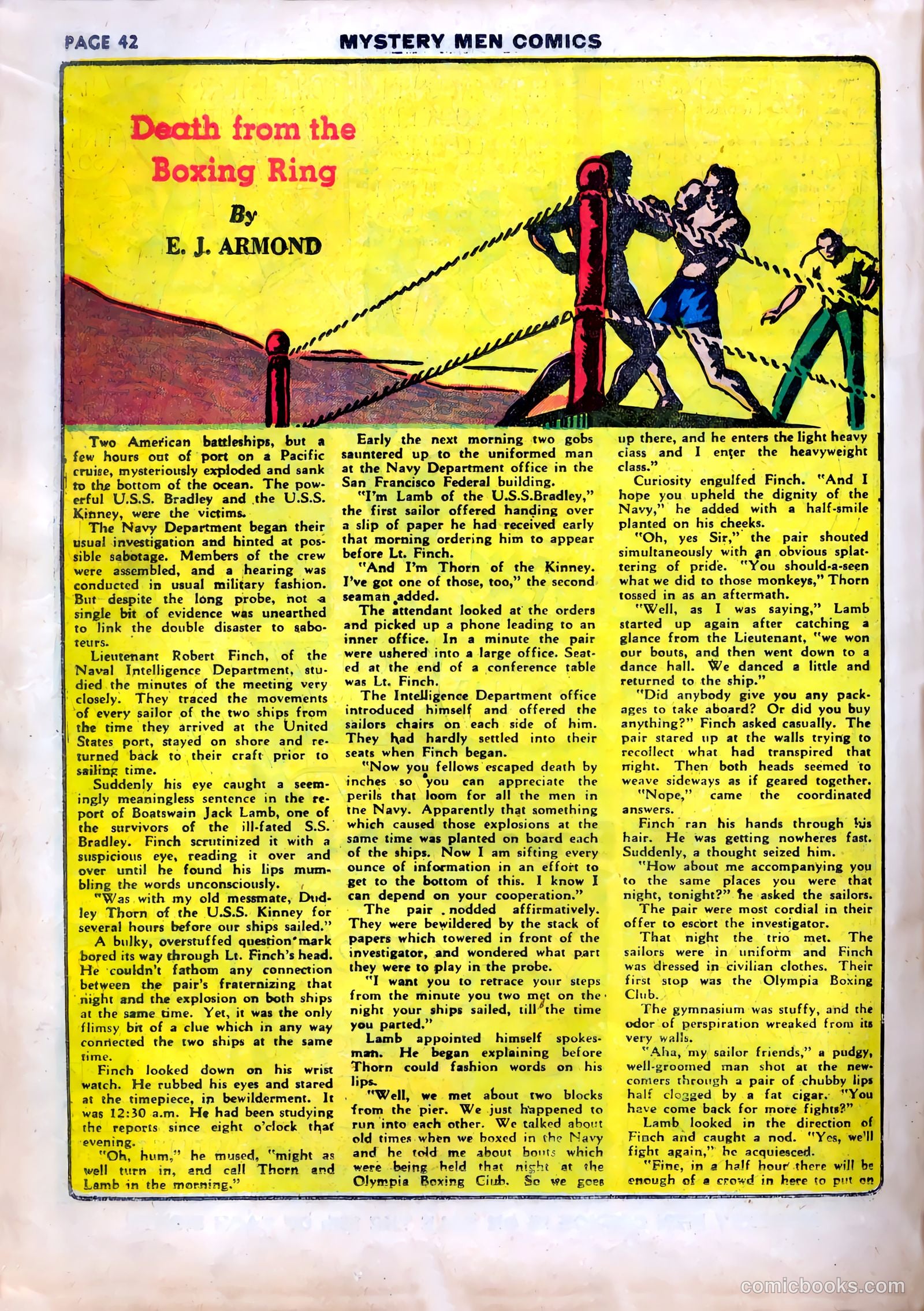 Mystery Men Comics #13 (1940) — page 46 of 68
