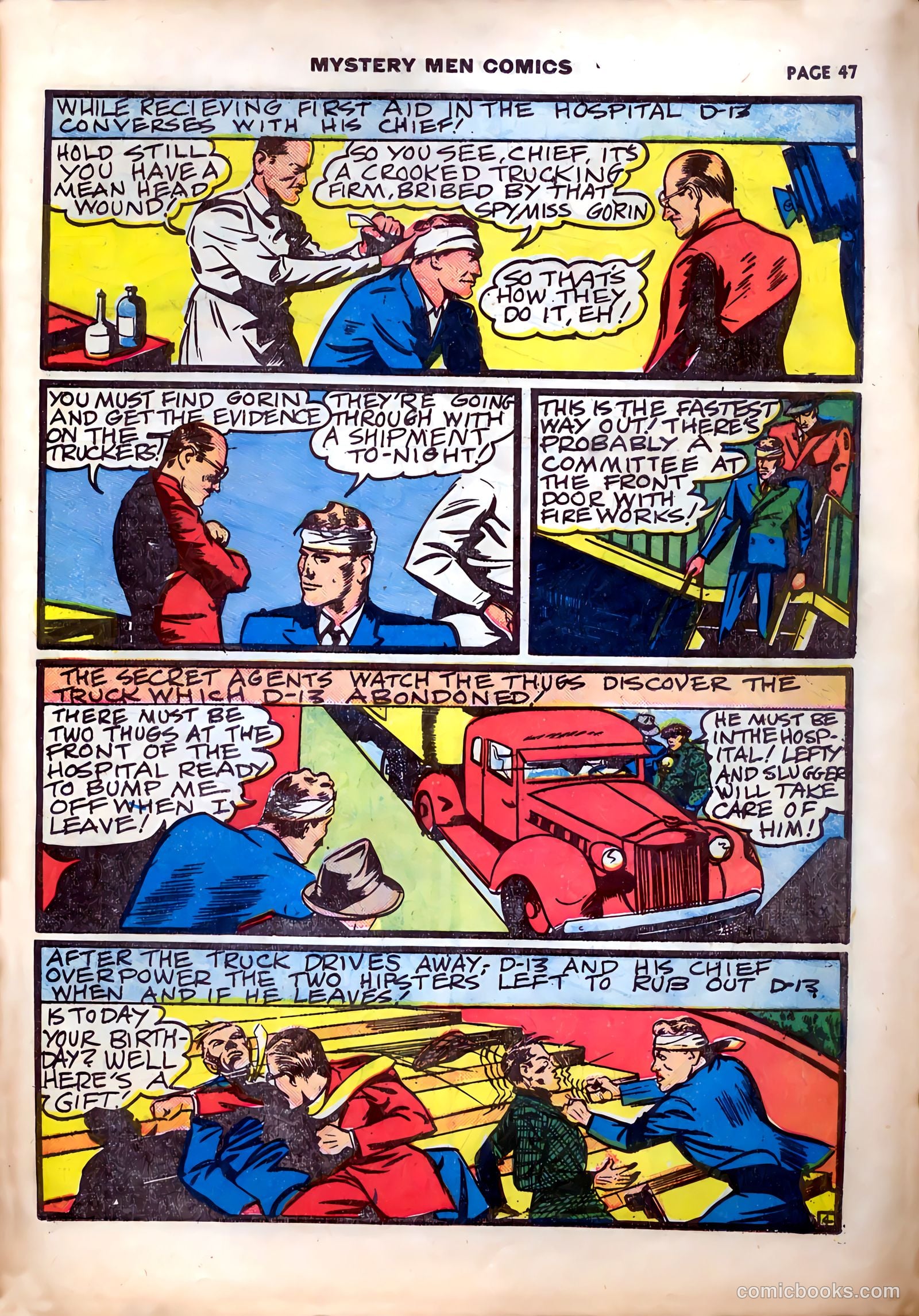 Mystery Men Comics #13 (1940) — page 51 of 68