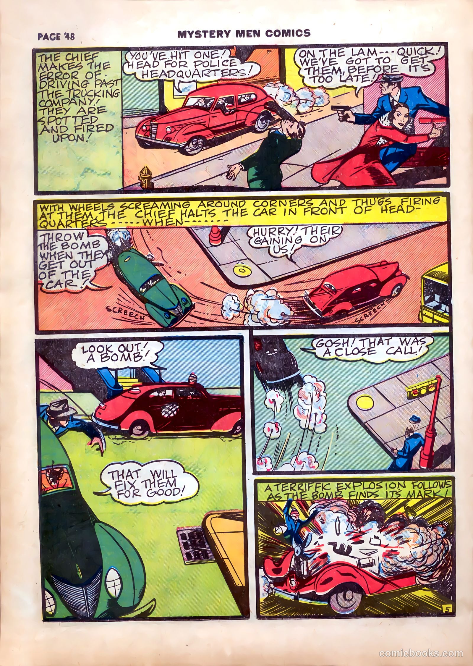 Mystery Men Comics #13 (1940) — page 52 of 68