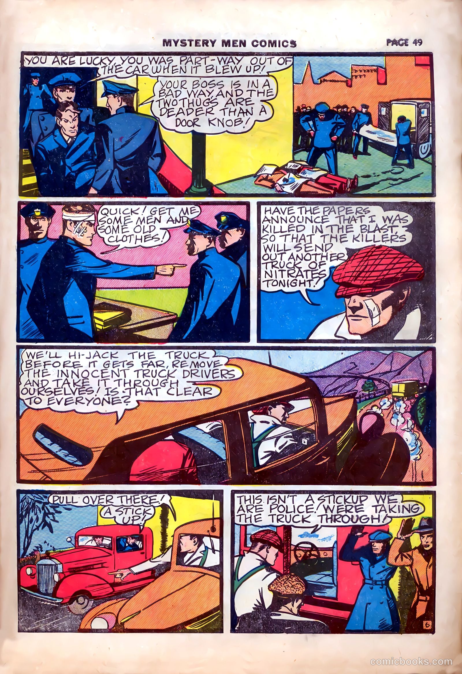 Mystery Men Comics #13 (1940) — page 53 of 68