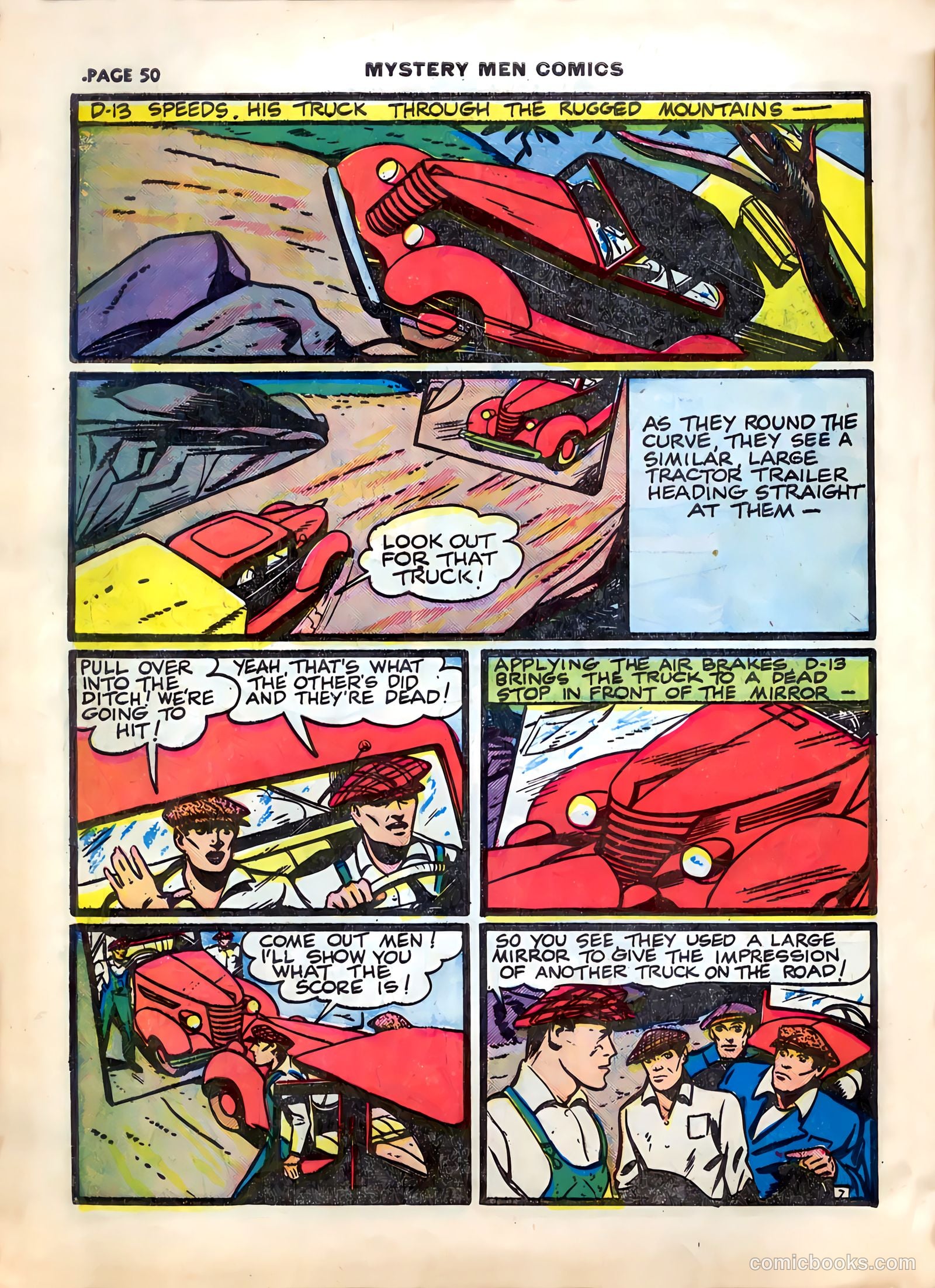 Mystery Men Comics #13 (1940) — page 54 of 68