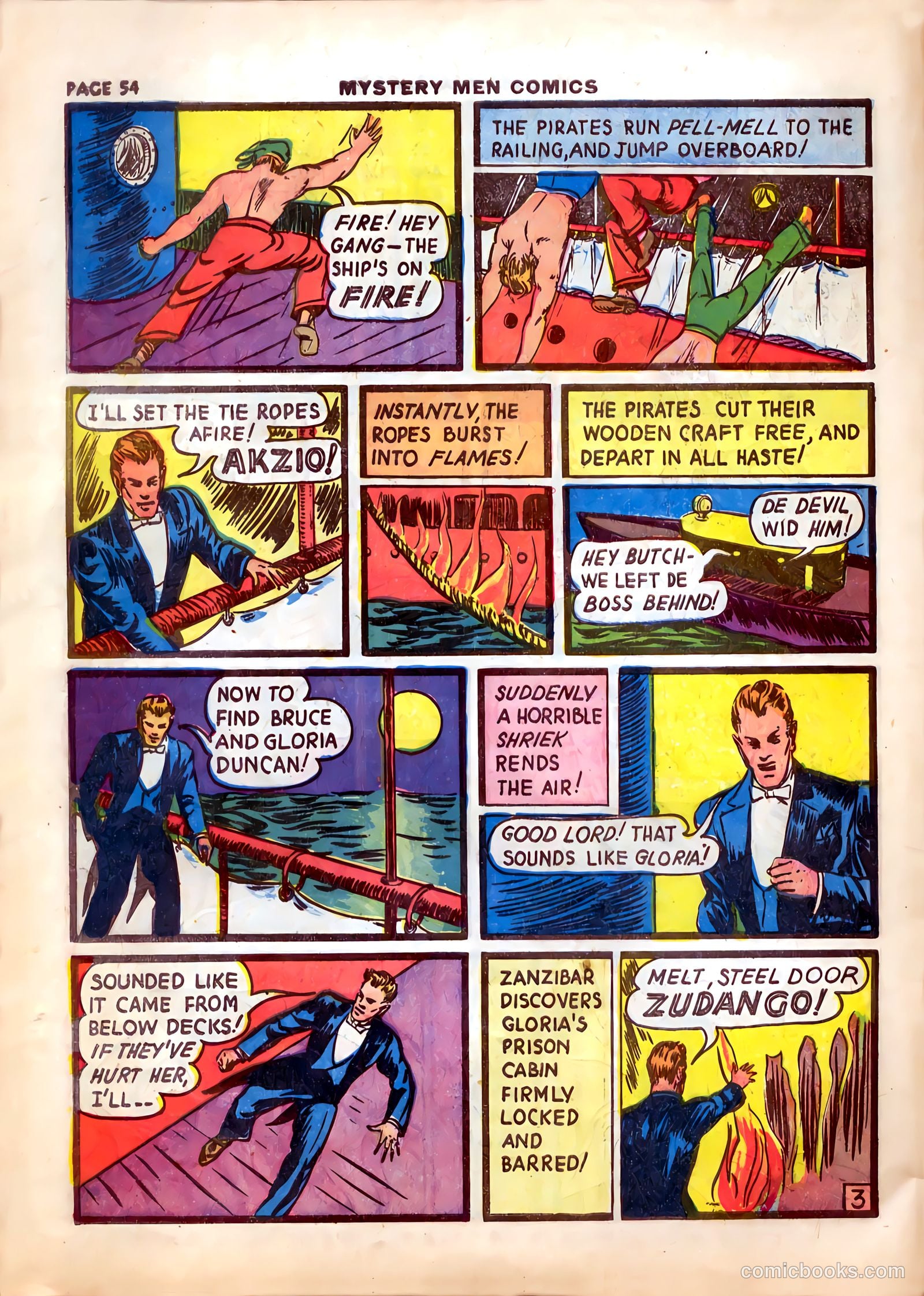 Mystery Men Comics #13 (1940) — page 58 of 68