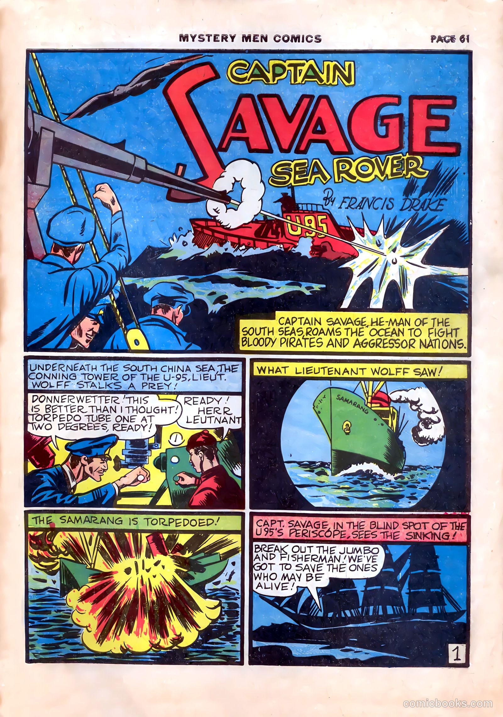 Mystery Men Comics #13 (1940) — page 65 of 68
