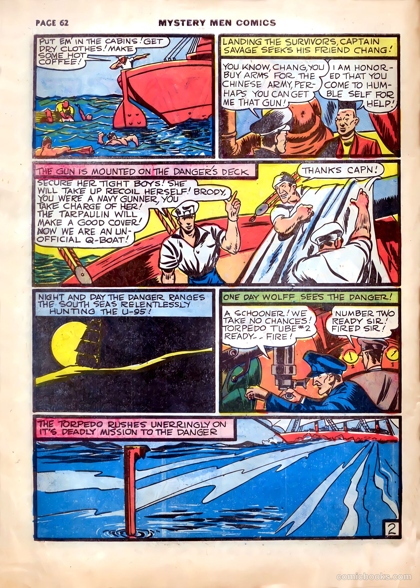 Mystery Men Comics #13 (1940) — page 66 of 68