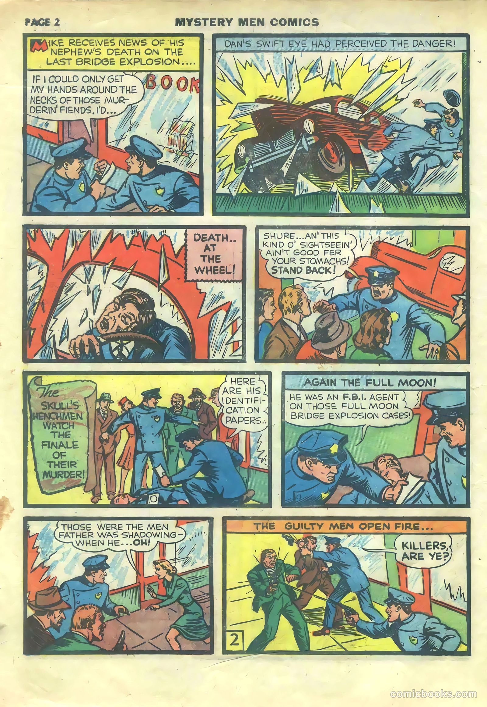 Mystery Men Comics #14 (1940) — page 4 of 68