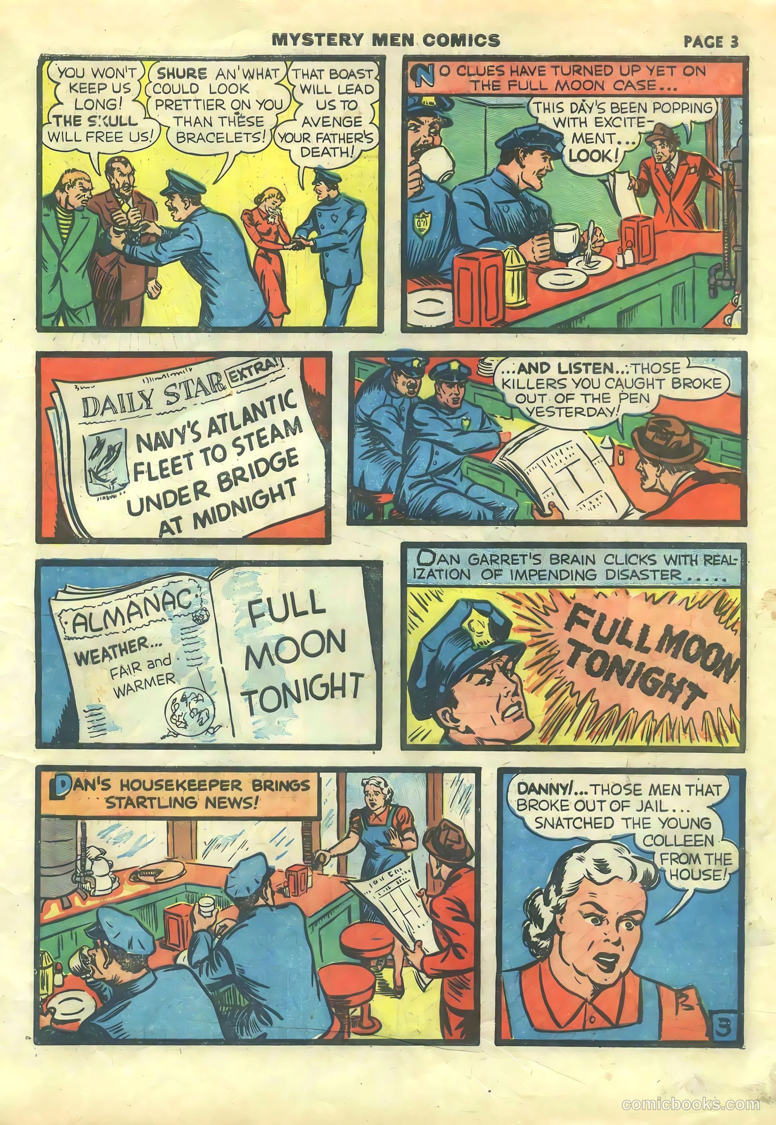 Mystery Men Comics #14 (1940) — page 5 of 68