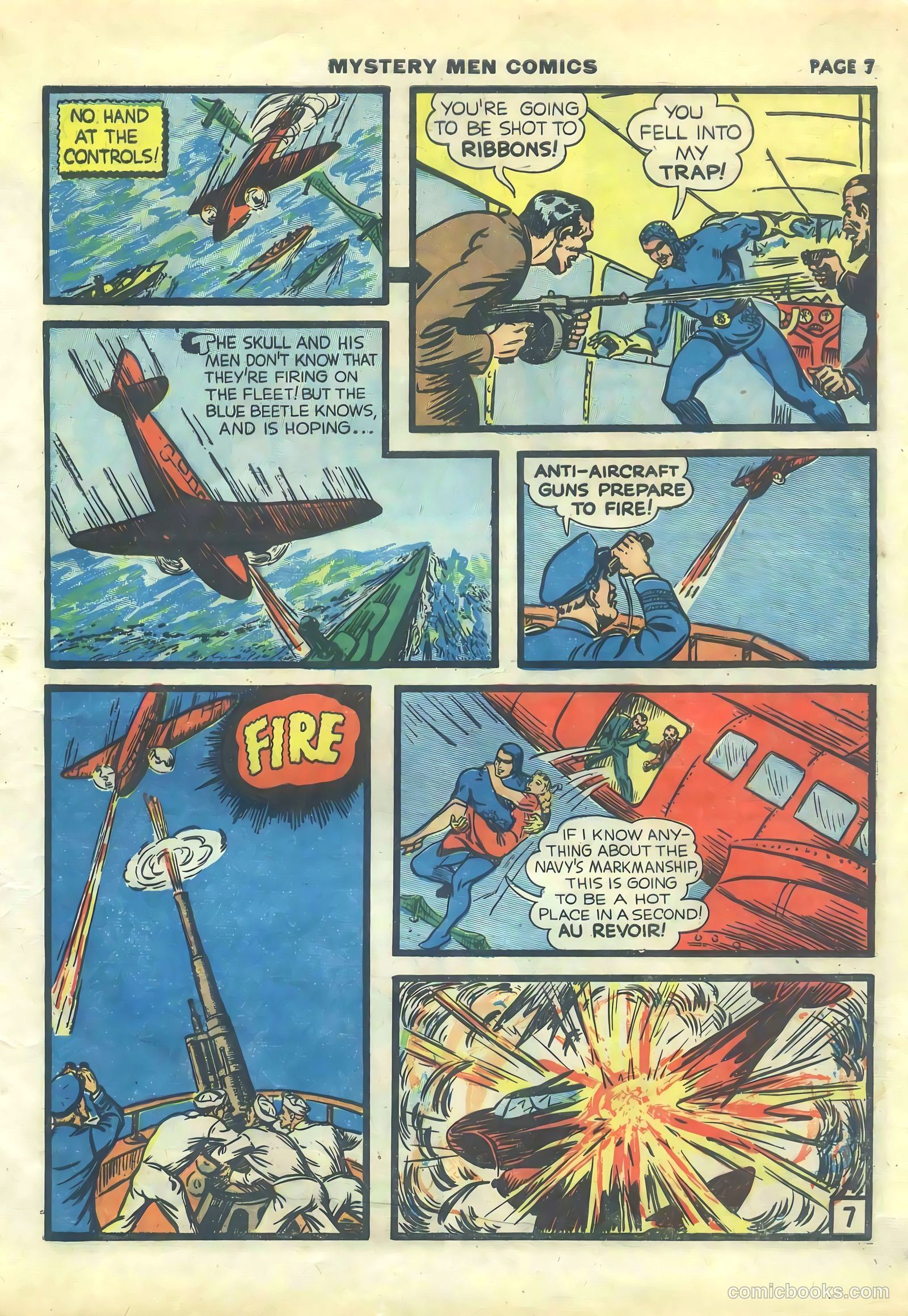 Mystery Men Comics #14 (1940) — page 9 of 68