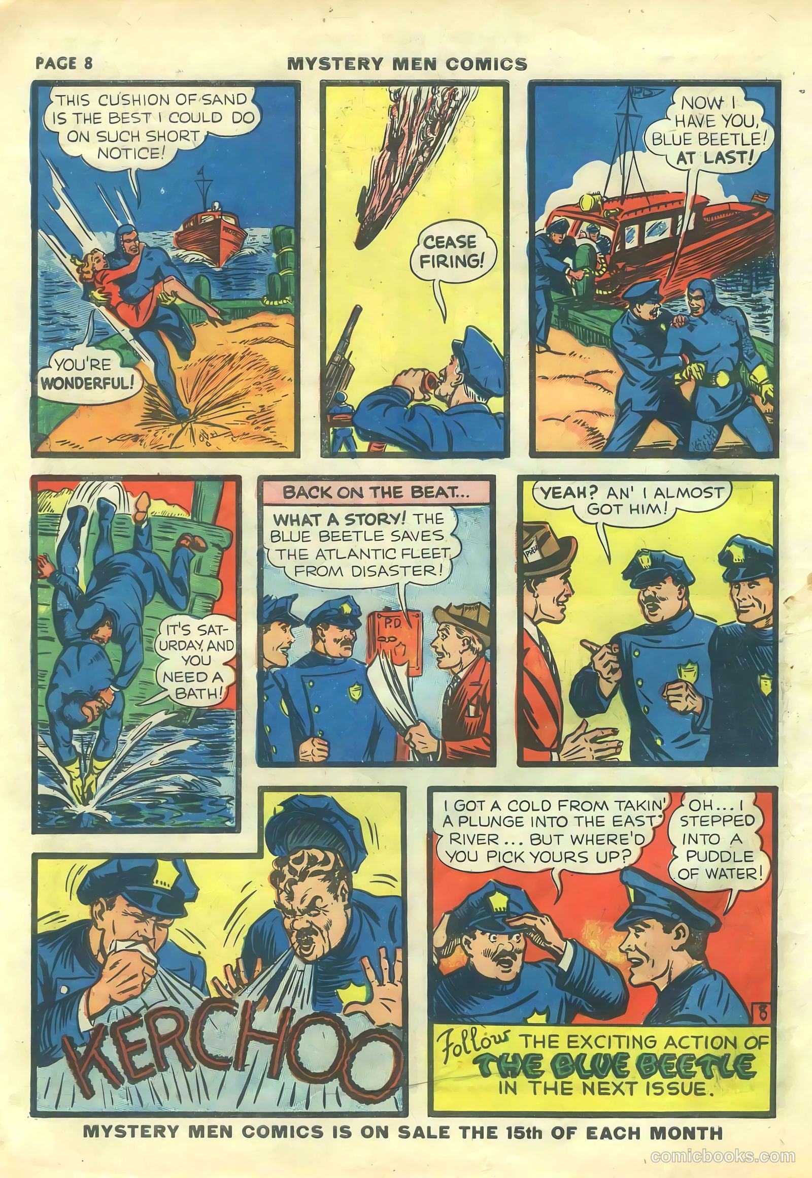 Mystery Men Comics #14 (1940) — page 10 of 68