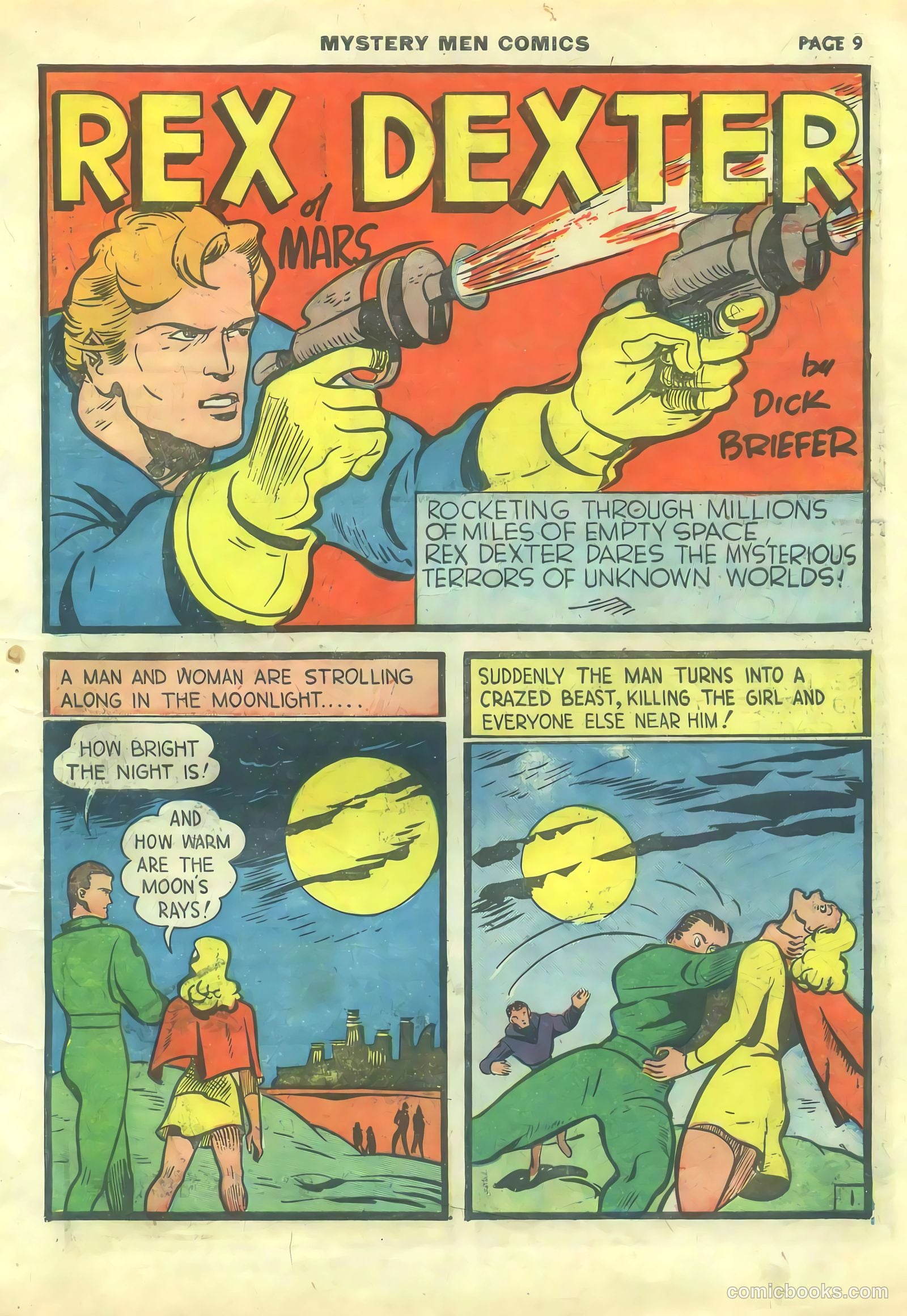 Mystery Men Comics #14 (1940) — page 11 of 68