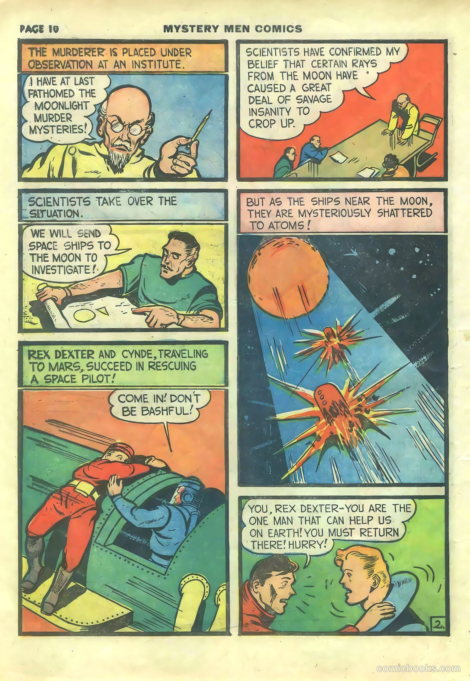 Mystery Men Comics #14 (1940) — page 12 of 68